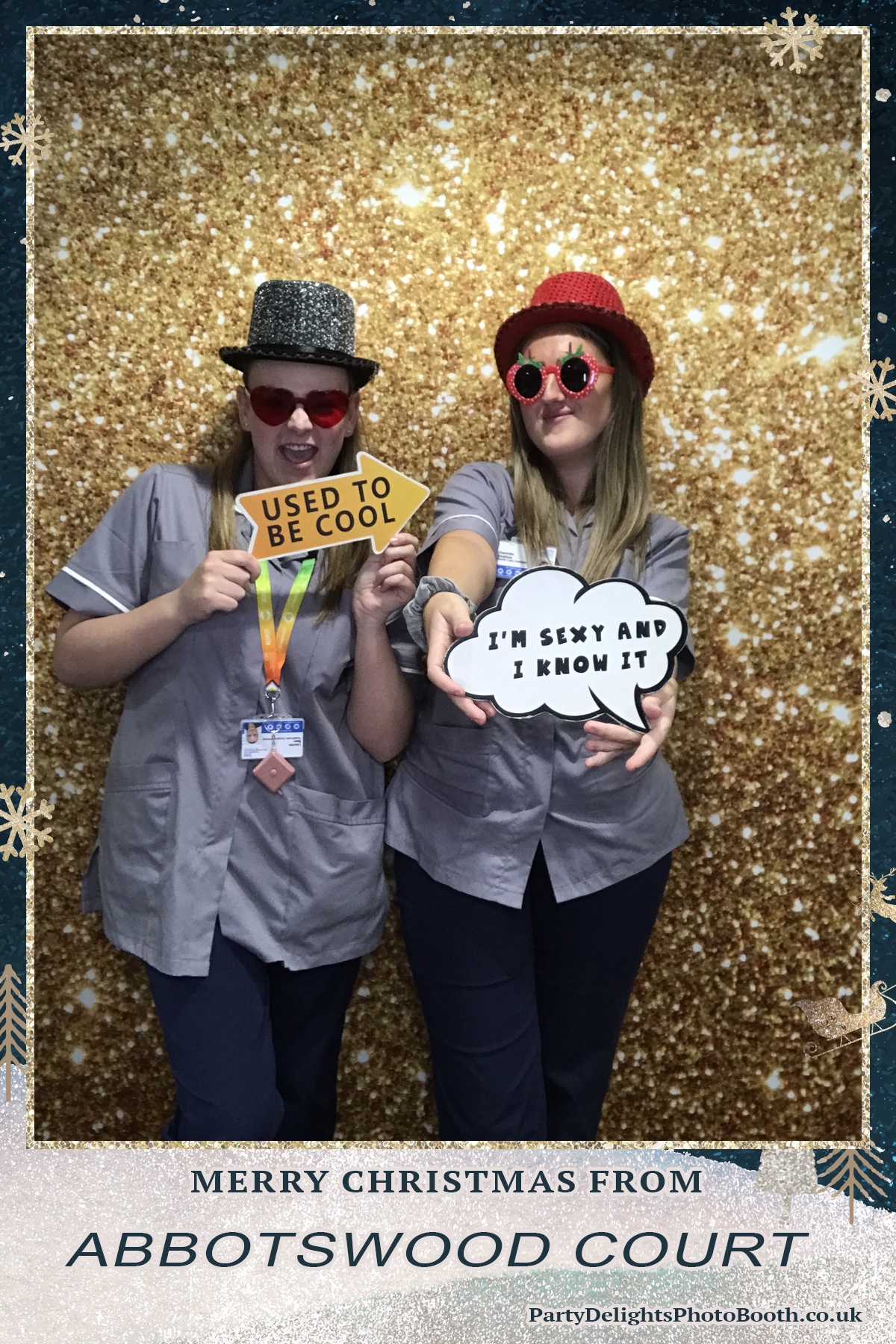 Abbotswood Court Christmas party | View more photos from the event at gallery.partydelightsphotobooth.co.uk/u/PartyDelightsPhotoBooth/Abbotswood-Court-Christmas-party-0