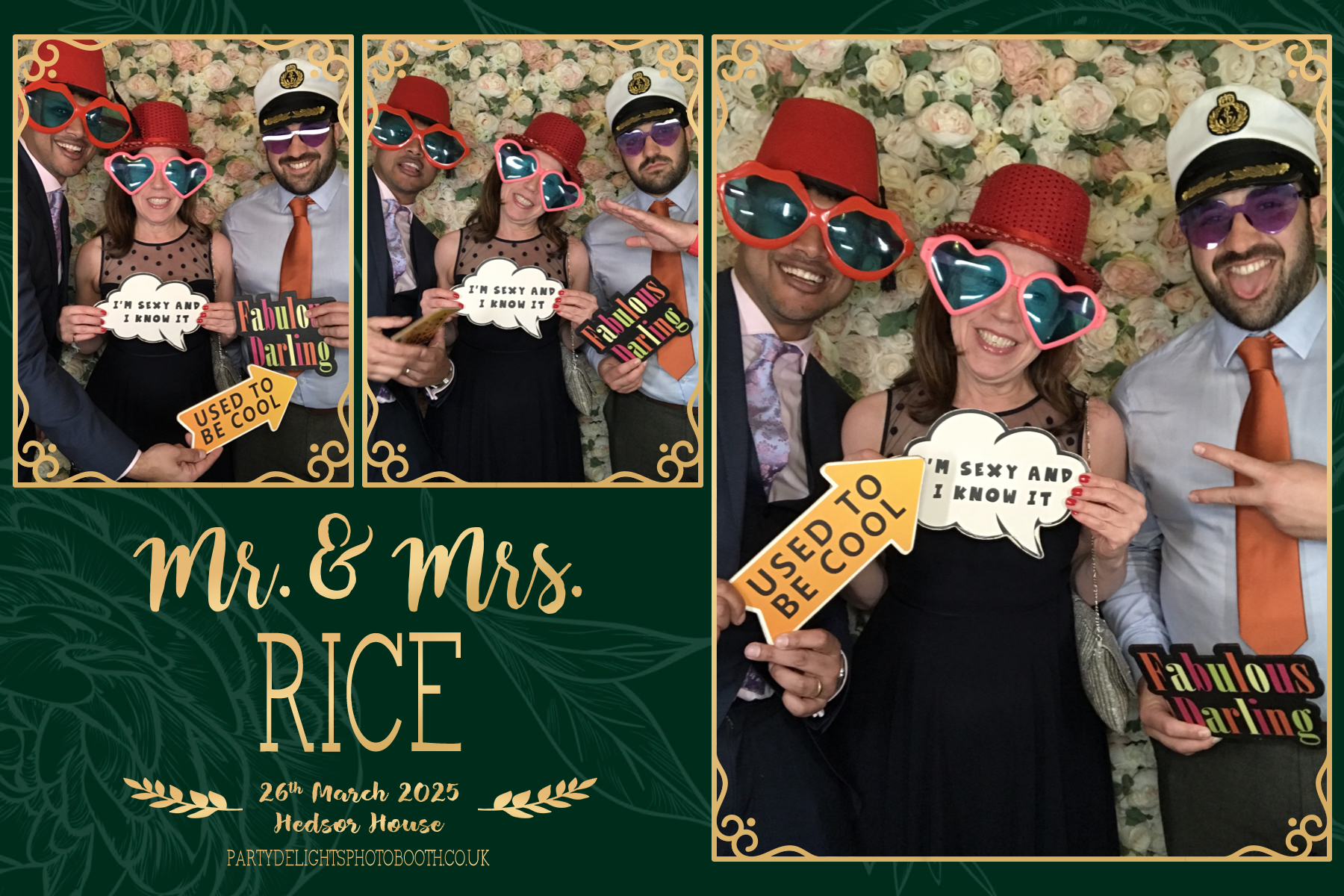 Aleeta and Andrew's Wedding | View more photos from the event at gallery.partydelightsphotobooth.co.uk/u/PartyDelightsPhotoBooth/Aleeta-and-Andrews-Wedding