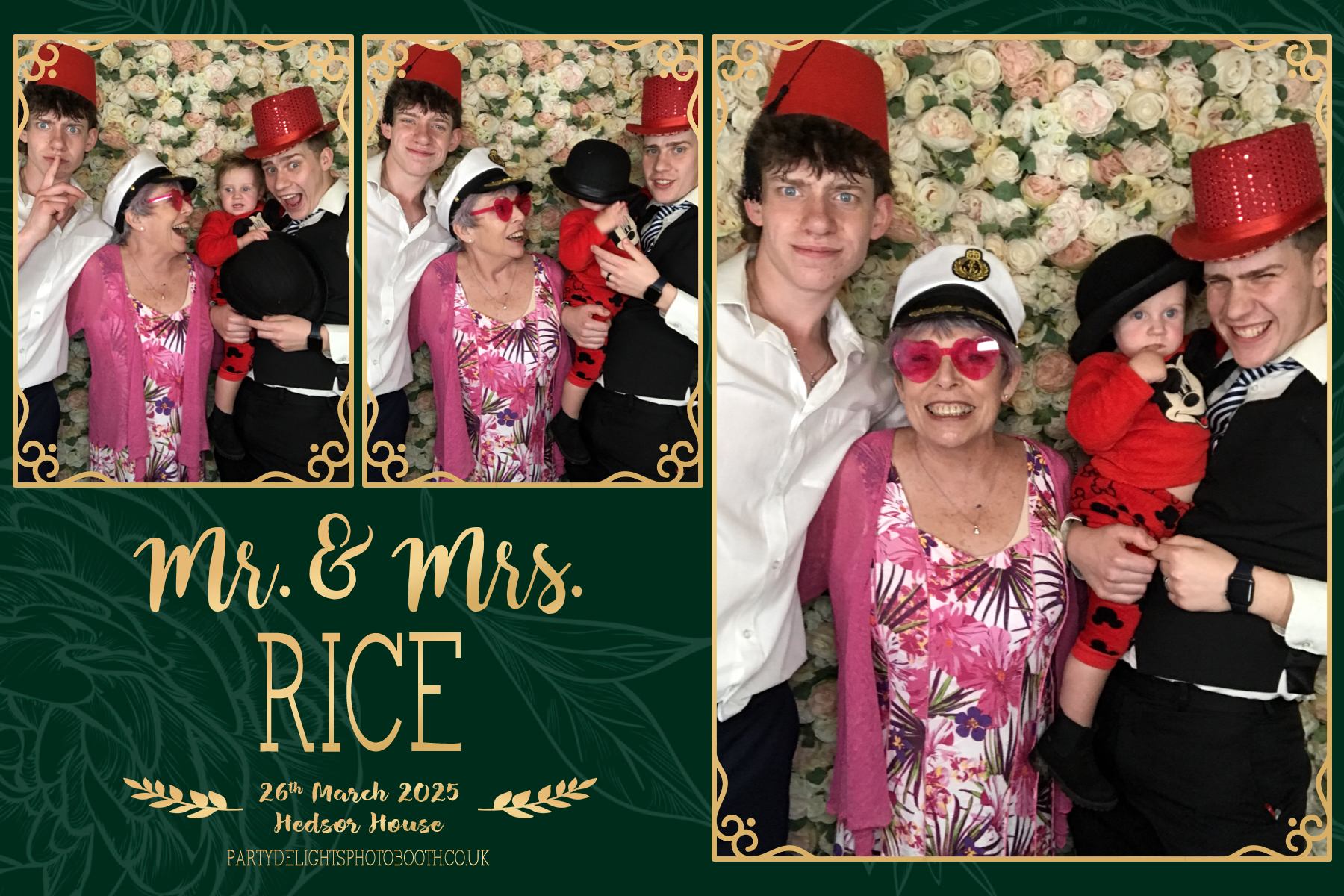 Aleeta and Andrew's Wedding | View more photos from the event at gallery.partydelightsphotobooth.co.uk/u/PartyDelightsPhotoBooth/Aleeta-and-Andrews-Wedding