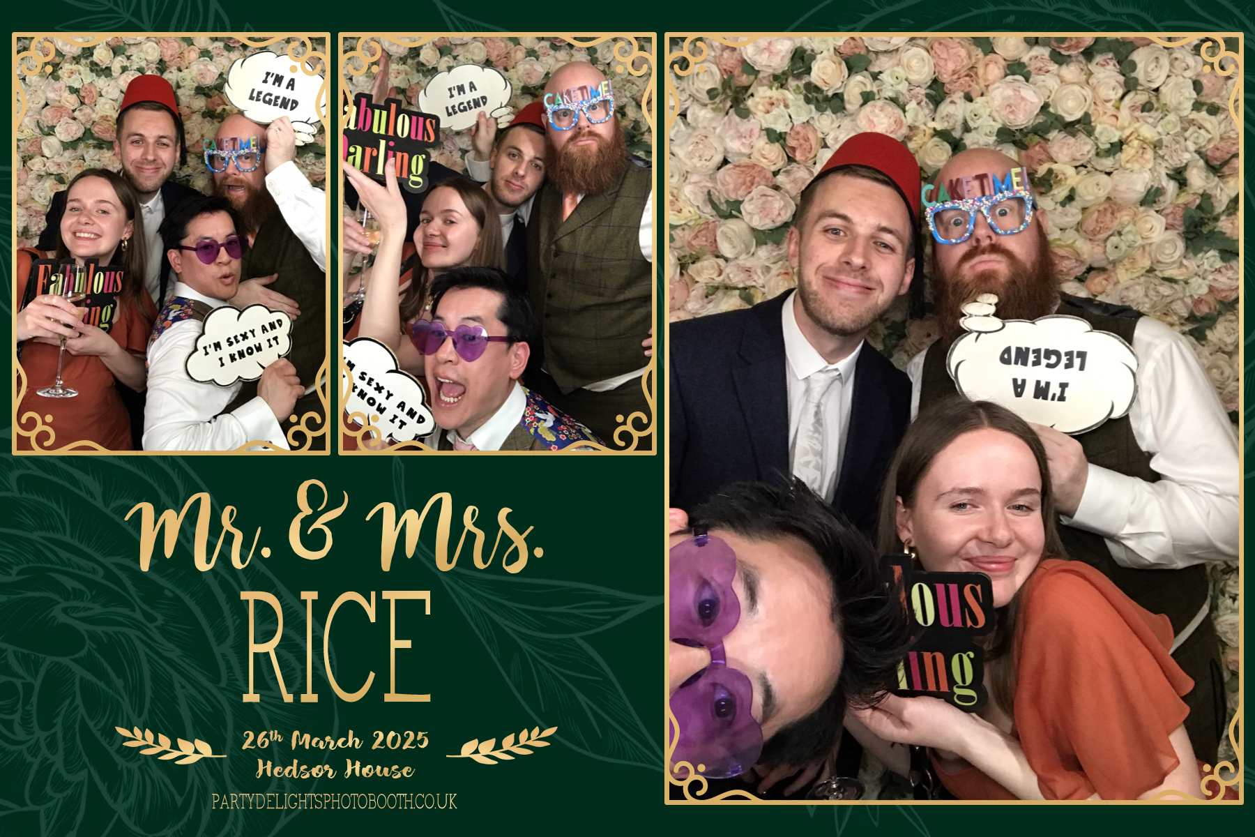 Aleeta and Andrew's Wedding | View more photos from the event at gallery.partydelightsphotobooth.co.uk/u/PartyDelightsPhotoBooth/Aleeta-and-Andrews-Wedding