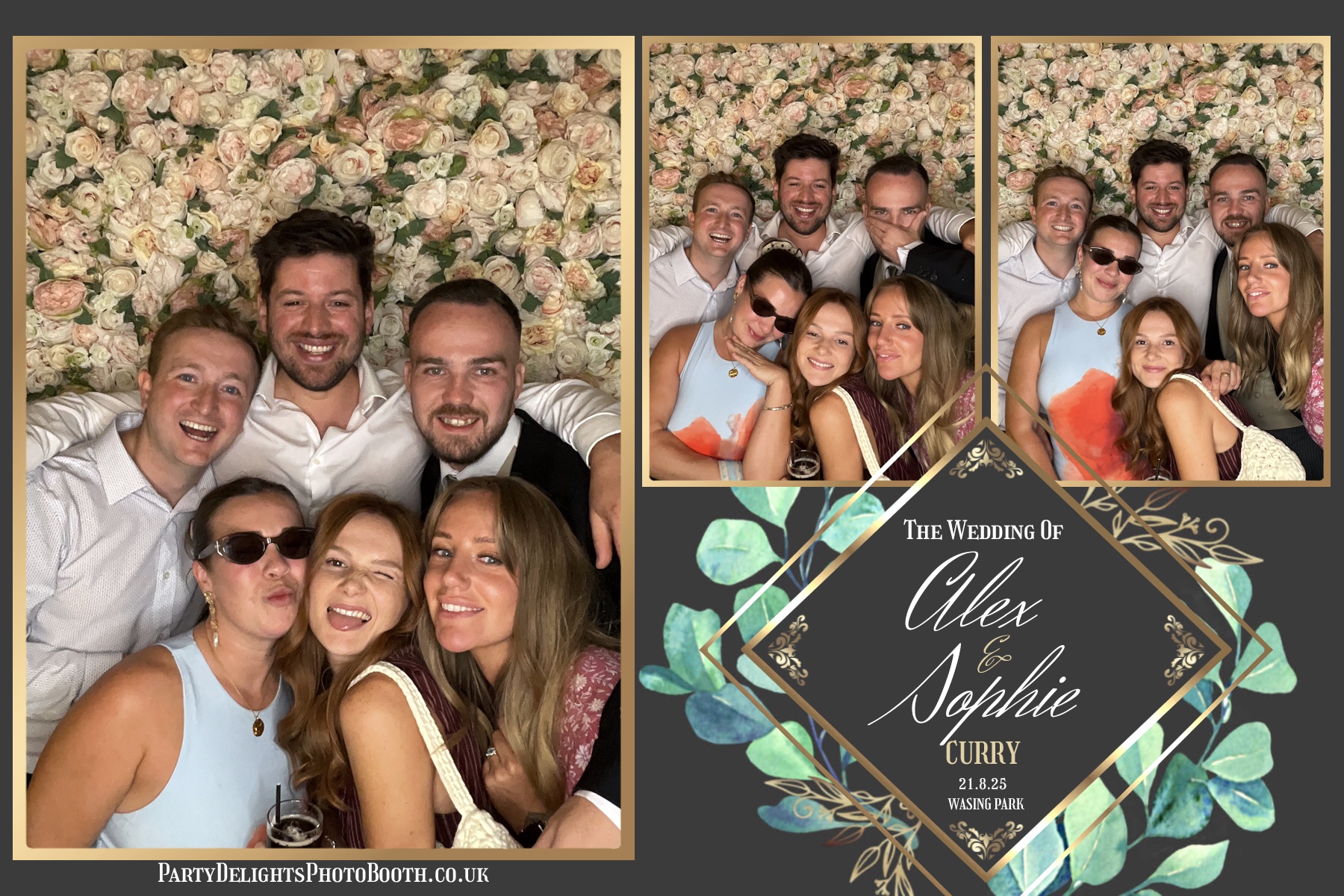 Alex and Sophie's Wedding | View more photos from the event at gallery.partydelightsphotobooth.co.uk/u/PartyDelightsPhotoBooth/Alex-and-Sophies-Wedding-0