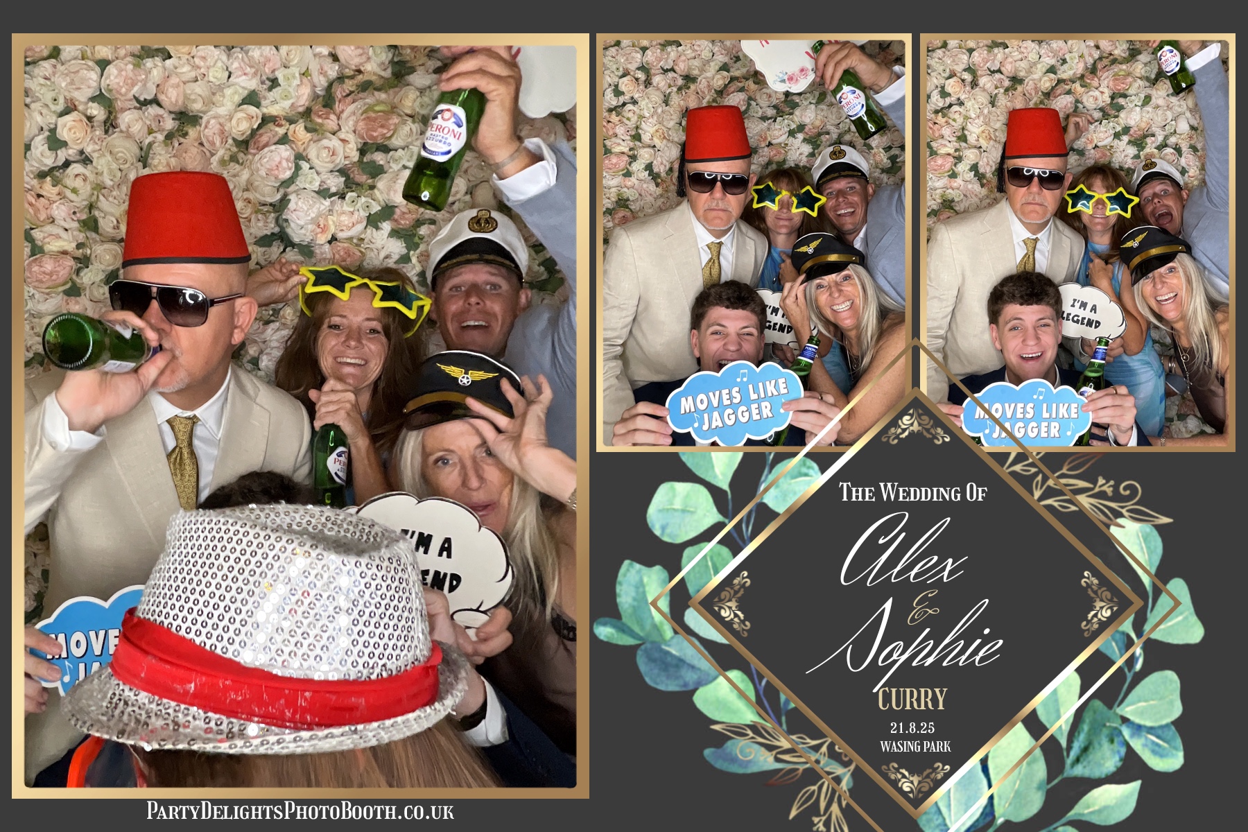 Alex and Sophie's Wedding | View more photos from the event at gallery.partydelightsphotobooth.co.uk/u/PartyDelightsPhotoBooth/Alex-and-Sophies-Wedding-0