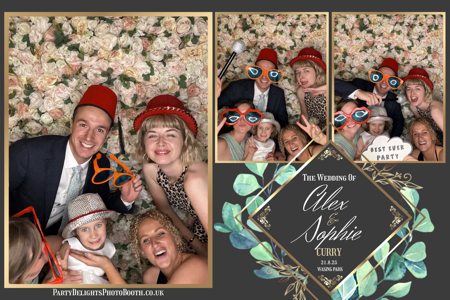 Alex and Sophie's Wedding | View more photos from the event at gallery.partydelightsphotobooth.co.uk/u/PartyDelightsPhotoBooth/Alex-and-Sophies-Wedding-0