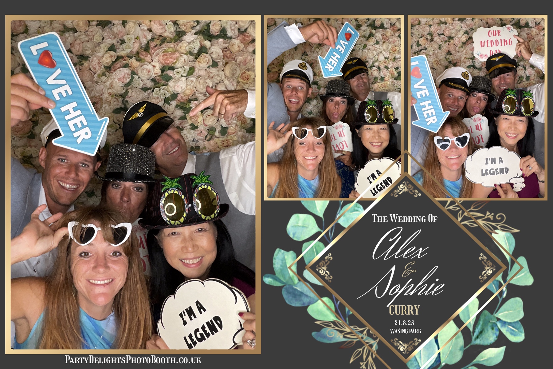 Alex and Sophie's Wedding | View more photos from the event at gallery.partydelightsphotobooth.co.uk/u/PartyDelightsPhotoBooth/Alex-and-Sophies-Wedding-0