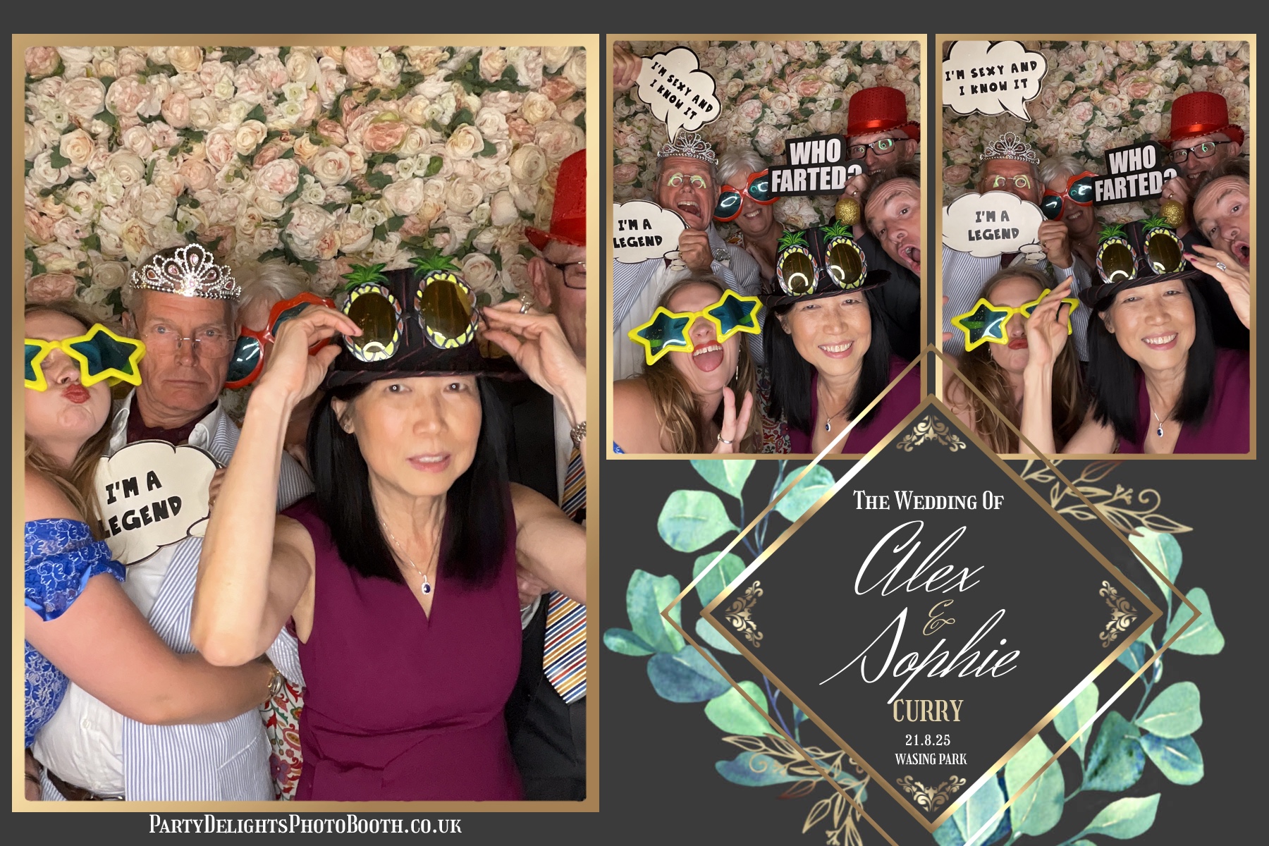 Alex and Sophie's Wedding | View more photos from the event at gallery.partydelightsphotobooth.co.uk/u/PartyDelightsPhotoBooth/Alex-and-Sophies-Wedding-0