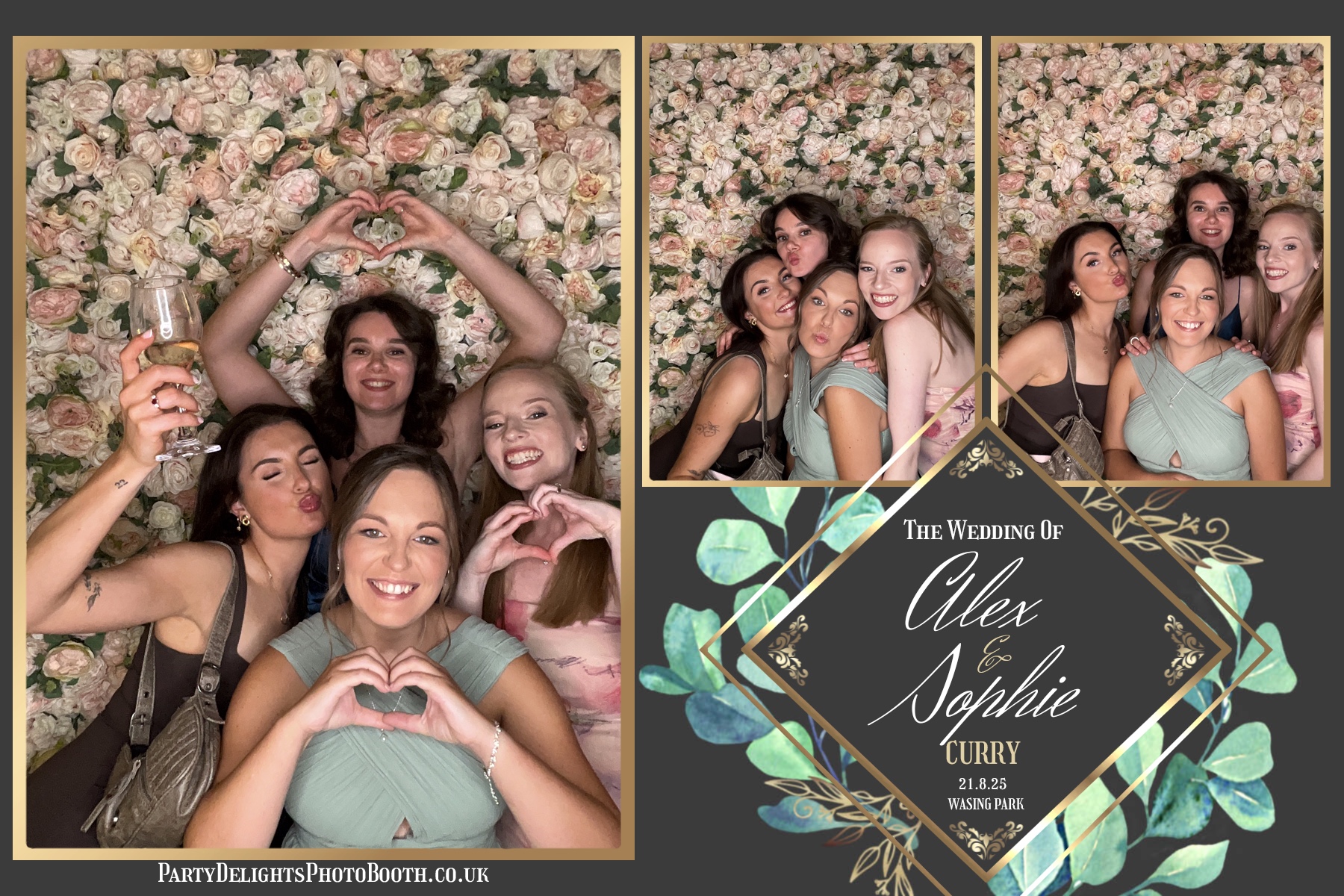 Alex and Sophie's Wedding | View more photos from the event at gallery.partydelightsphotobooth.co.uk/u/PartyDelightsPhotoBooth/Alex-and-Sophies-Wedding-0