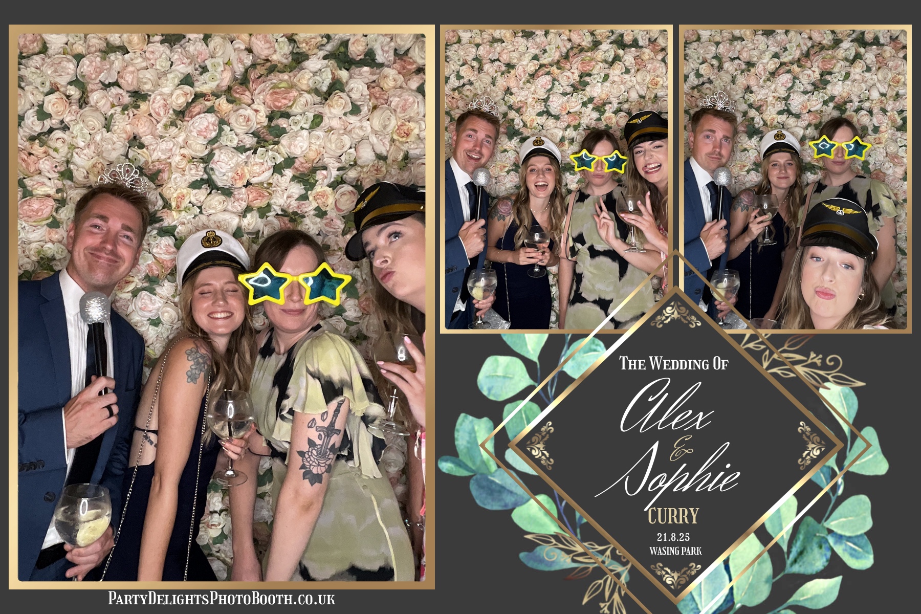 Alex and Sophie's Wedding | View more photos from the event at gallery.partydelightsphotobooth.co.uk/u/PartyDelightsPhotoBooth/Alex-and-Sophies-Wedding-0