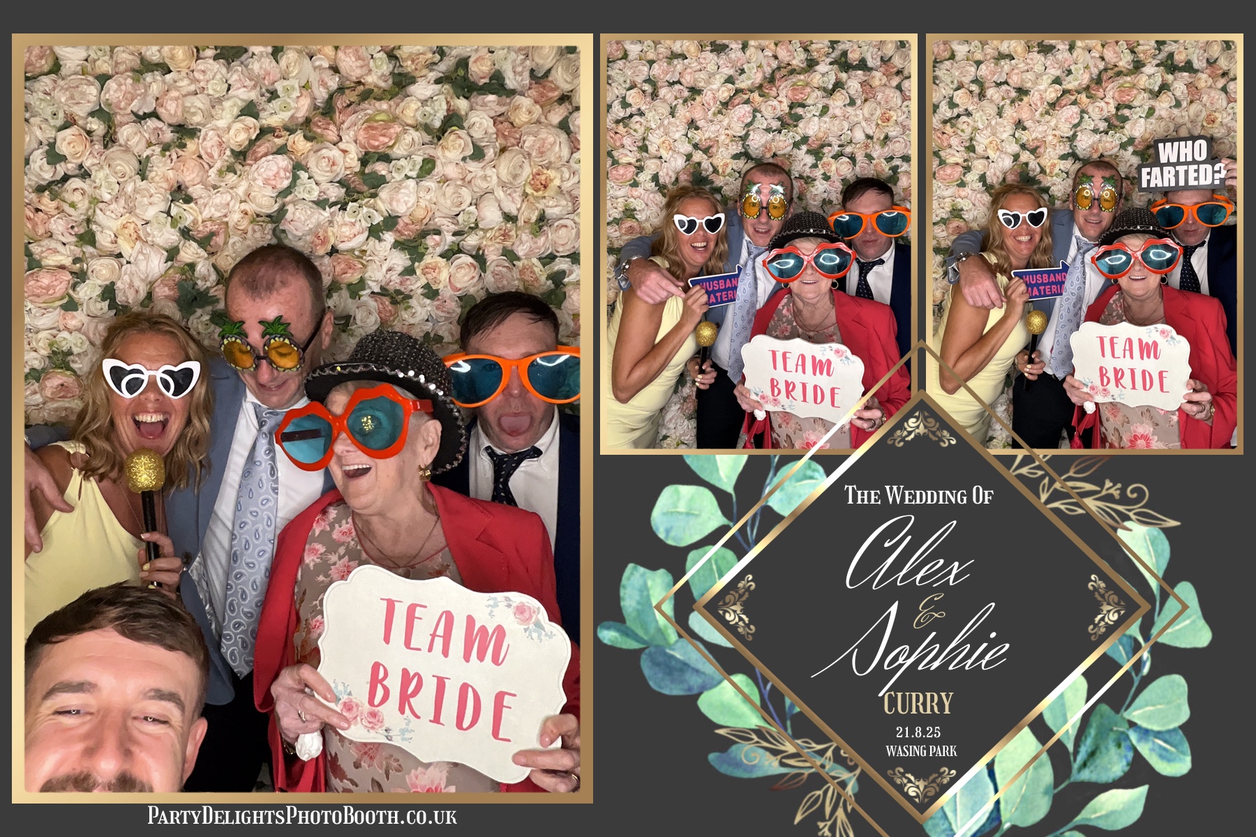 Alex and Sophie's Wedding | View more photos from the event at gallery.partydelightsphotobooth.co.uk/u/PartyDelightsPhotoBooth/Alex-and-Sophies-Wedding-0