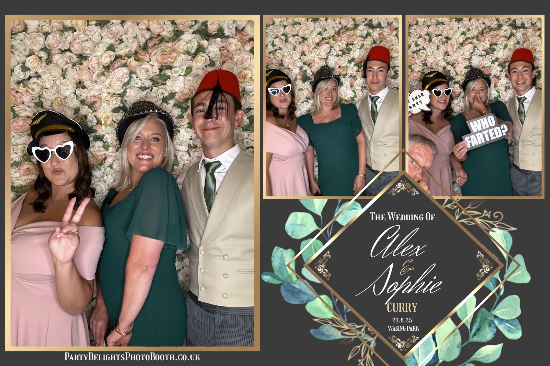 Alex and Sophie's Wedding | View more photos from the event at gallery.partydelightsphotobooth.co.uk/u/PartyDelightsPhotoBooth/Alex-and-Sophies-Wedding-0