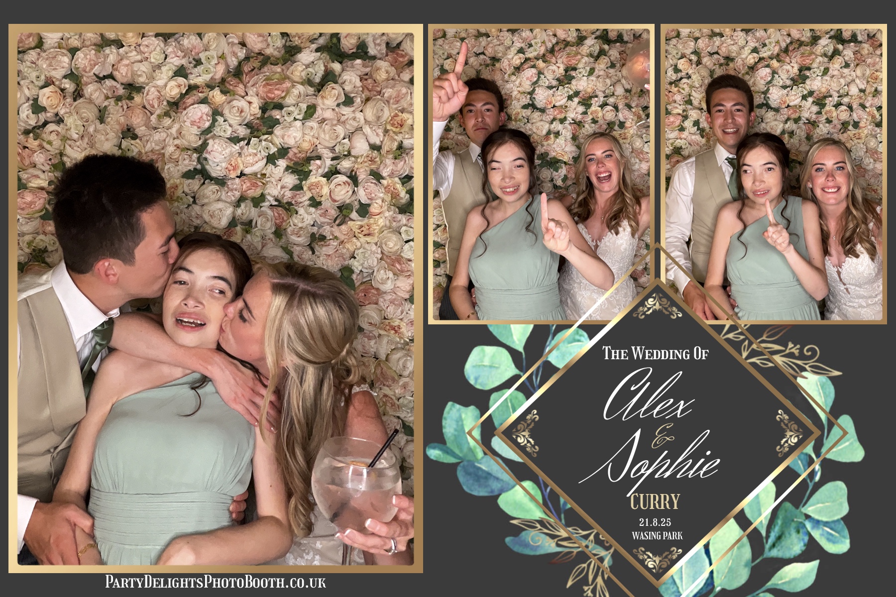Alex and Sophie's Wedding | View more photos from the event at gallery.partydelightsphotobooth.co.uk/u/PartyDelightsPhotoBooth/Alex-and-Sophies-Wedding-0