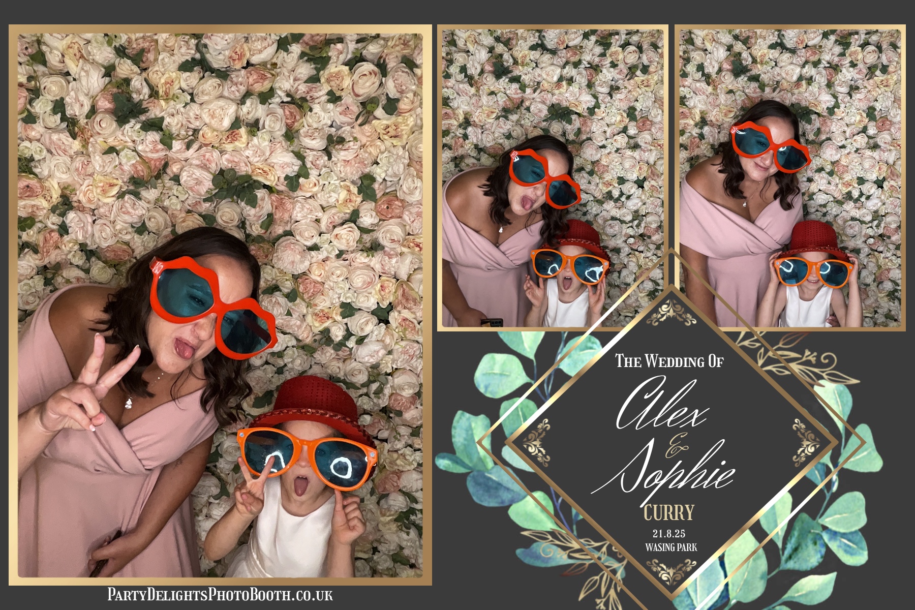 Alex and Sophie's Wedding | View more photos from the event at gallery.partydelightsphotobooth.co.uk/u/PartyDelightsPhotoBooth/Alex-and-Sophies-Wedding-0
