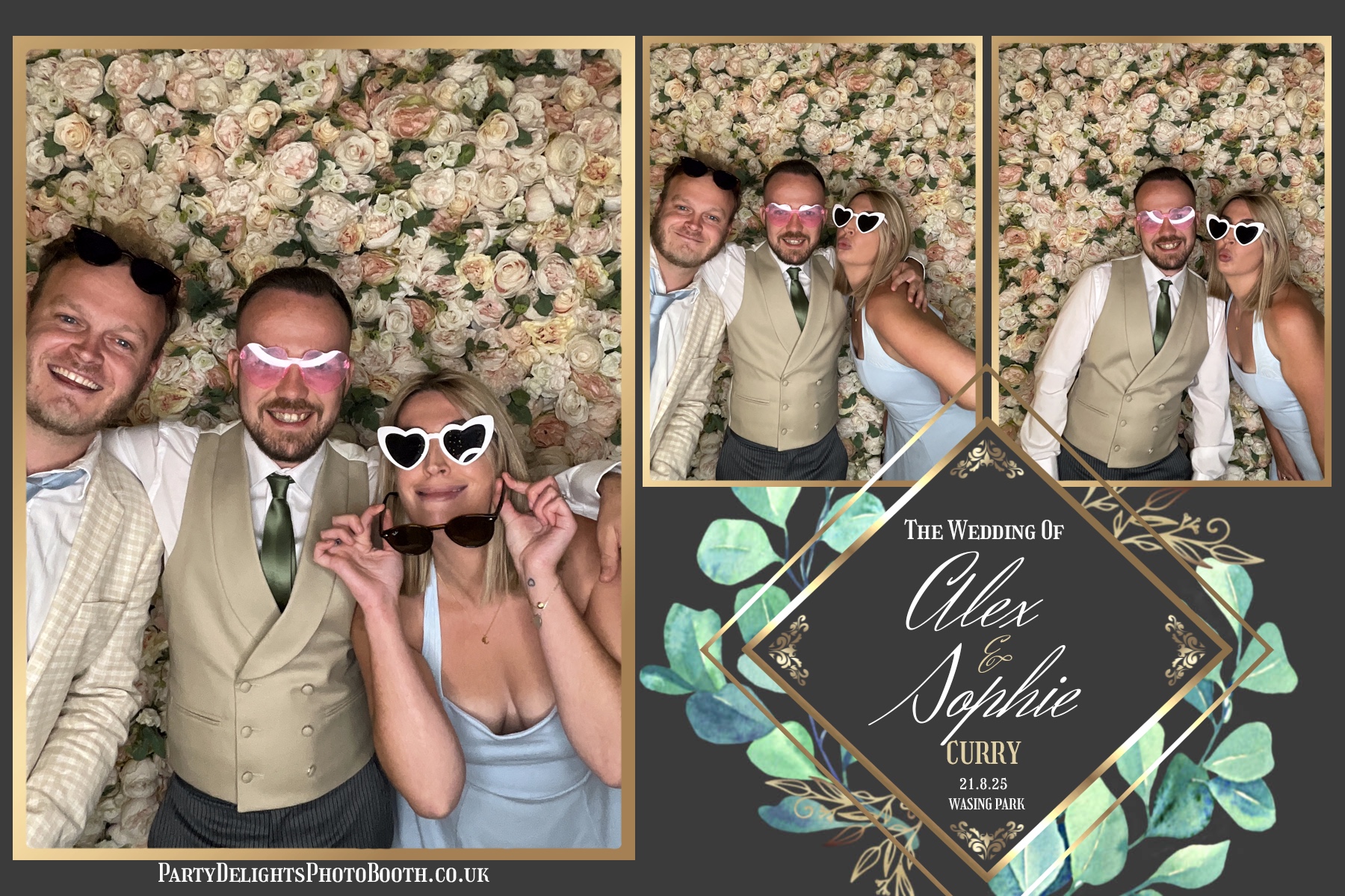 Alex and Sophie's Wedding | View more photos from the event at gallery.partydelightsphotobooth.co.uk/u/PartyDelightsPhotoBooth/Alex-and-Sophies-Wedding-0