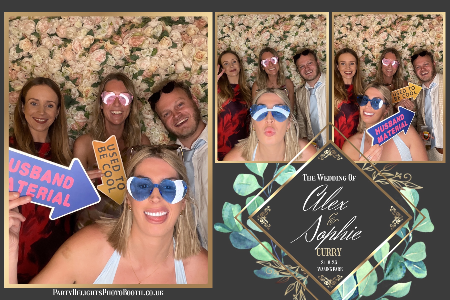 Alex and Sophie's Wedding | View more photos from the event at gallery.partydelightsphotobooth.co.uk/u/PartyDelightsPhotoBooth/Alex-and-Sophies-Wedding-0