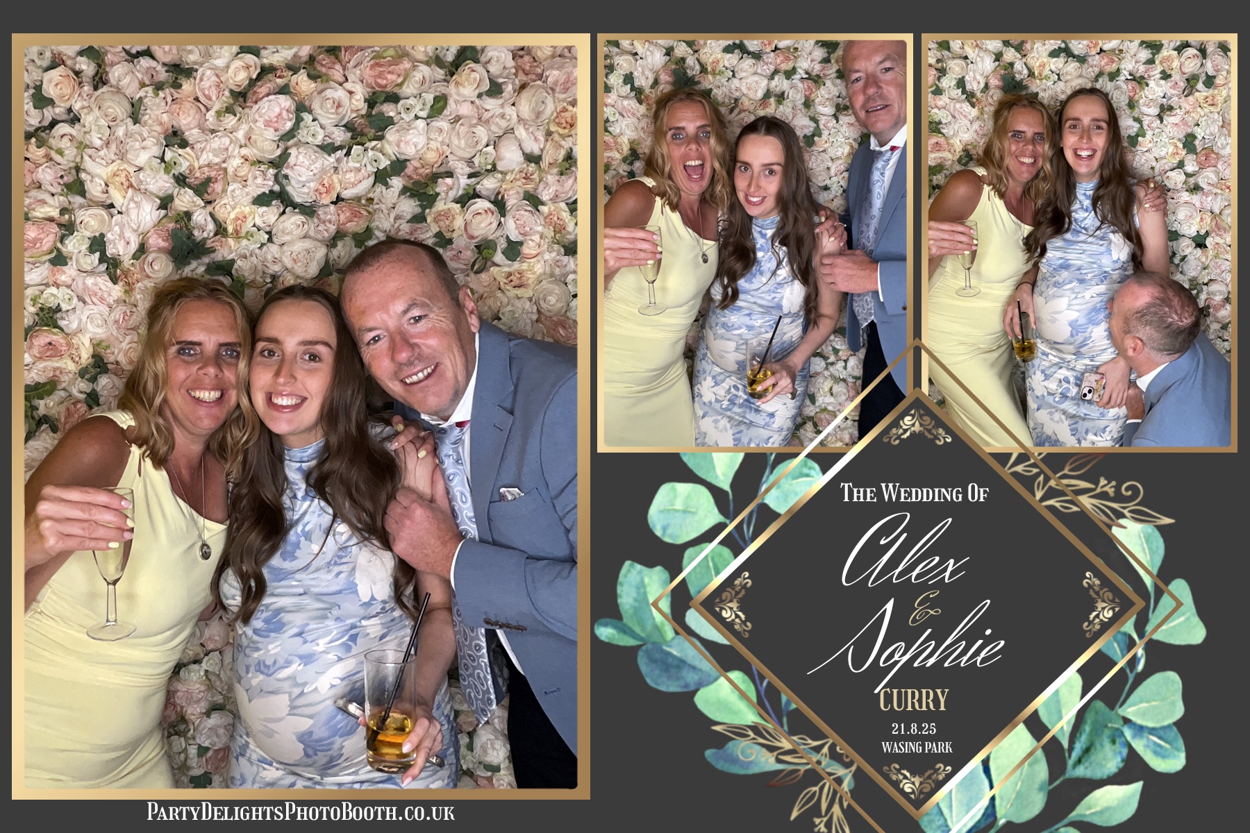 Alex and Sophie's Wedding | View more photos from the event at gallery.partydelightsphotobooth.co.uk/u/PartyDelightsPhotoBooth/Alex-and-Sophies-Wedding-0