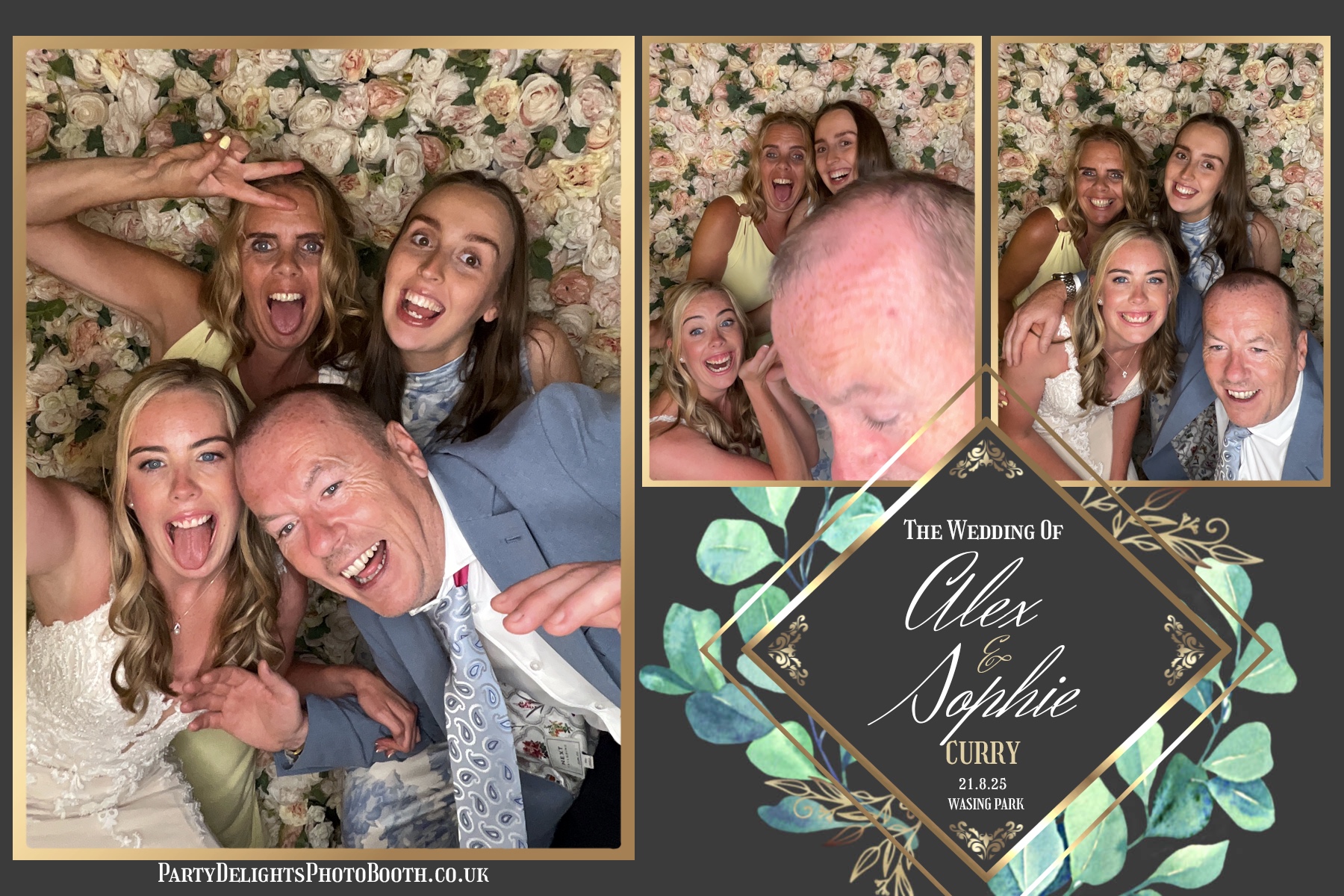 Alex and Sophie's Wedding | View more photos from the event at gallery.partydelightsphotobooth.co.uk/u/PartyDelightsPhotoBooth/Alex-and-Sophies-Wedding-0