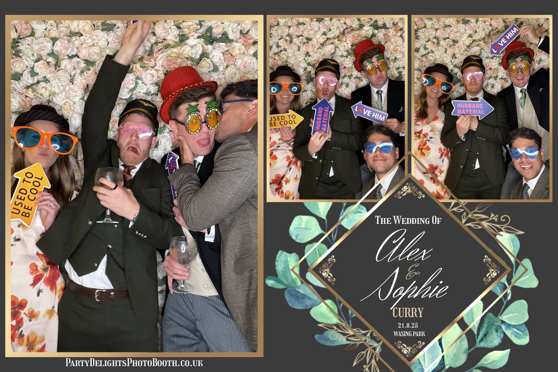 Alex and Sophie's Wedding | View more photos from the event at gallery.partydelightsphotobooth.co.uk/u/PartyDelightsPhotoBooth/Alex-and-Sophies-Wedding-0