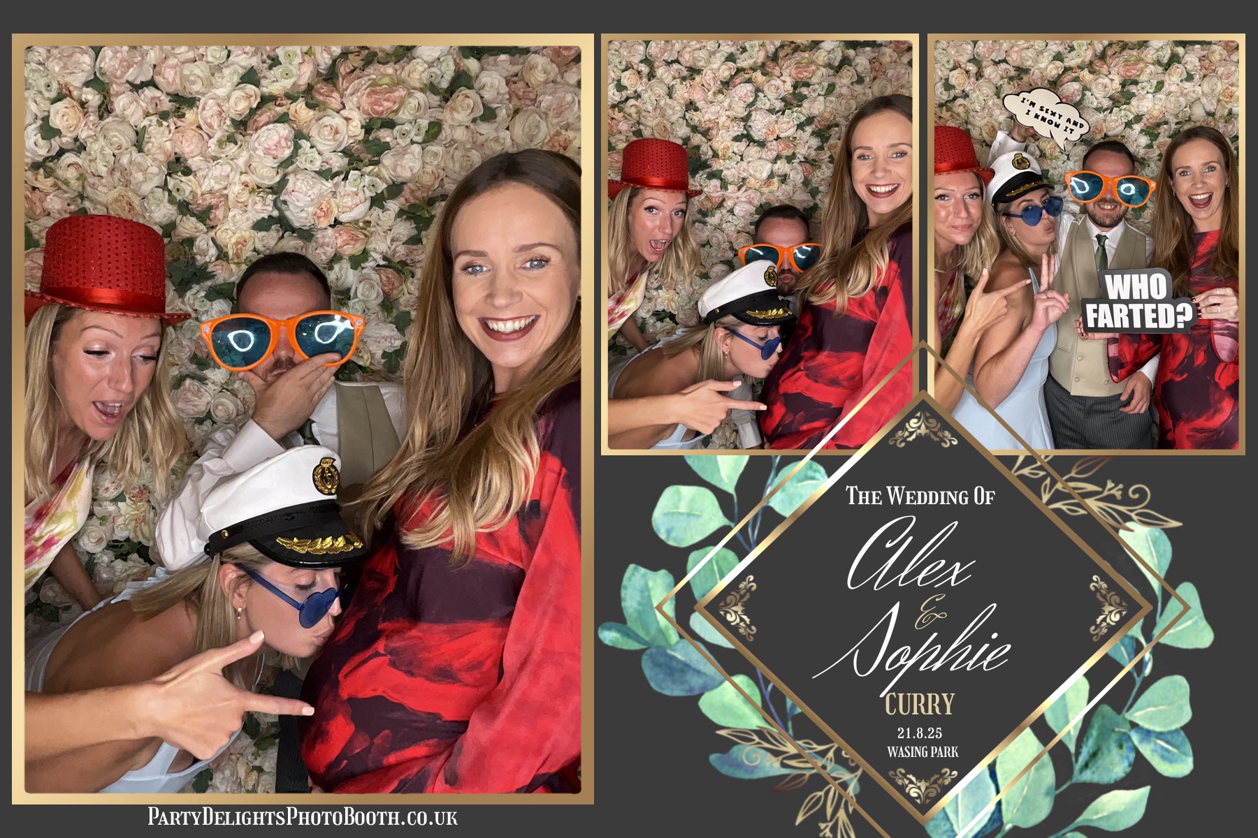 Alex and Sophie's Wedding | View more photos from the event at gallery.partydelightsphotobooth.co.uk/u/PartyDelightsPhotoBooth/Alex-and-Sophies-Wedding-0