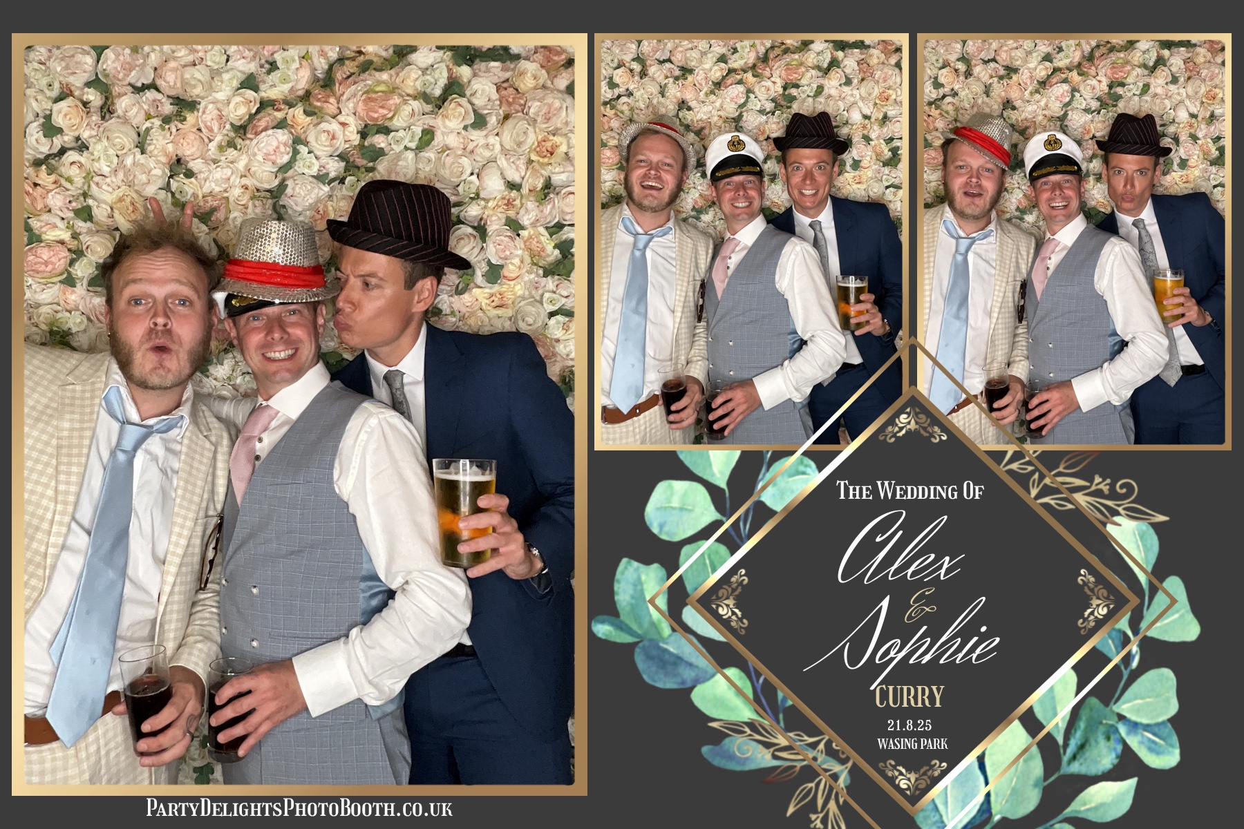 Alex and Sophie's Wedding | View more photos from the event at gallery.partydelightsphotobooth.co.uk/u/PartyDelightsPhotoBooth/Alex-and-Sophies-Wedding-0
