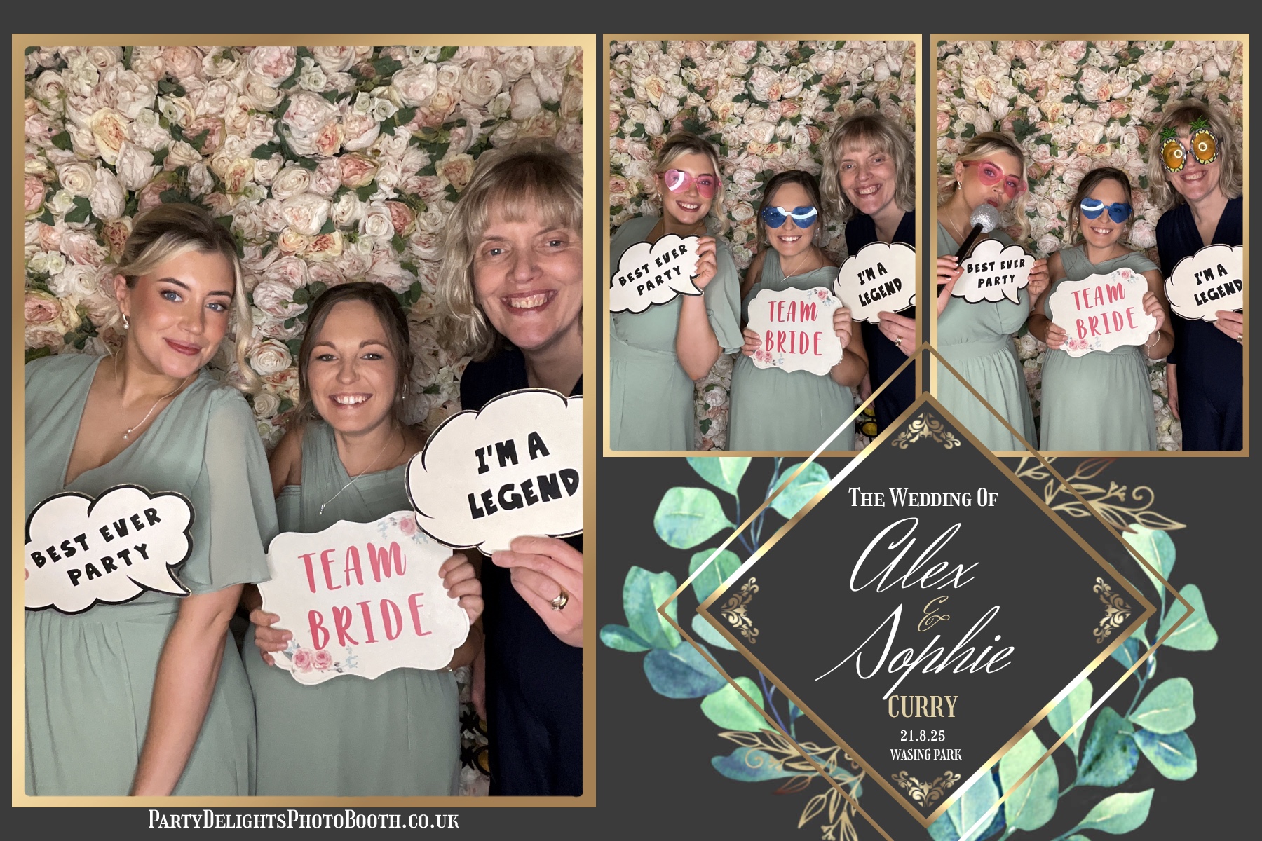 Alex and Sophie's Wedding | View more photos from the event at gallery.partydelightsphotobooth.co.uk/u/PartyDelightsPhotoBooth/Alex-and-Sophies-Wedding-0