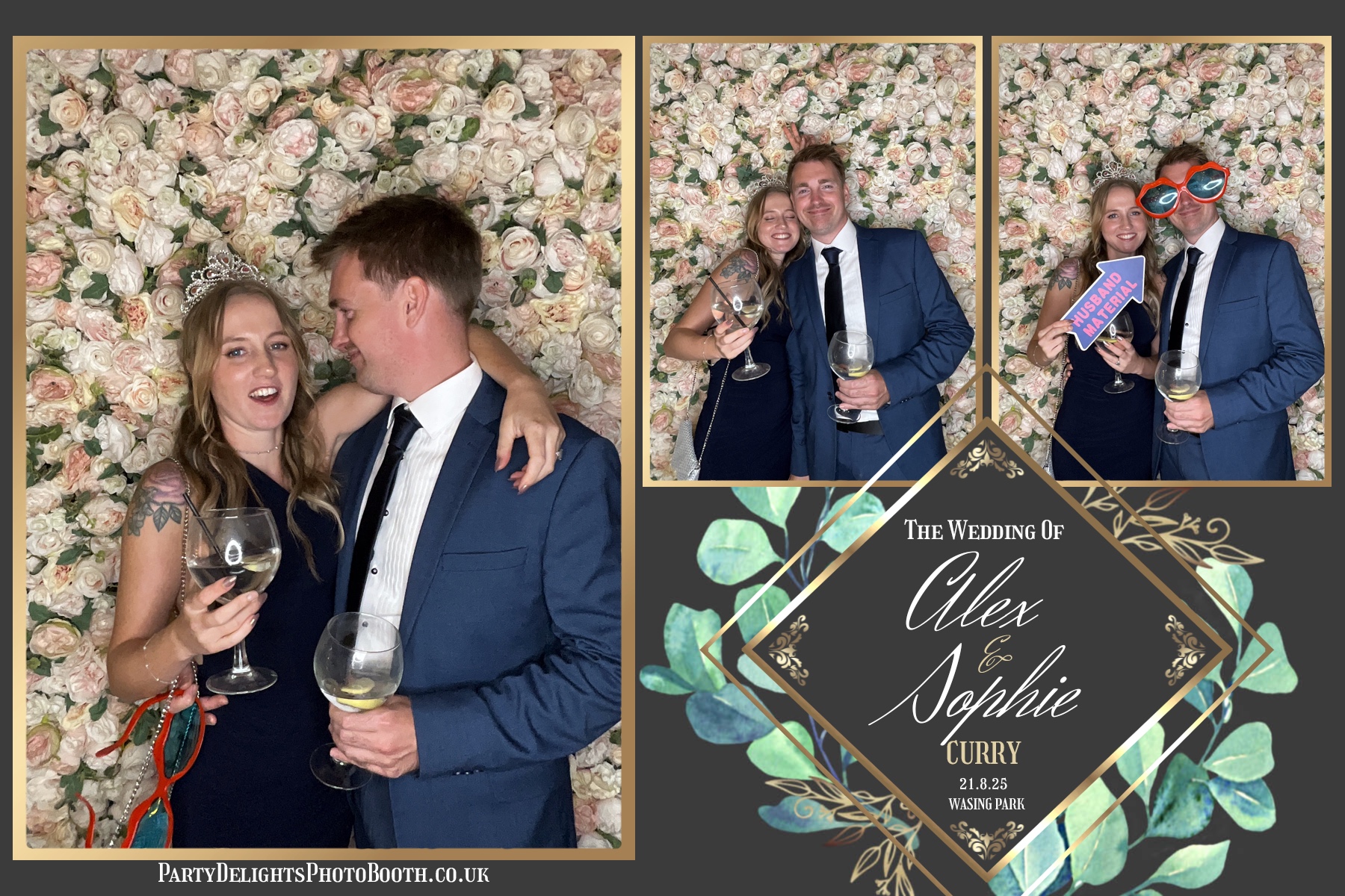 Alex and Sophie's Wedding | View more photos from the event at gallery.partydelightsphotobooth.co.uk/u/PartyDelightsPhotoBooth/Alex-and-Sophies-Wedding-0