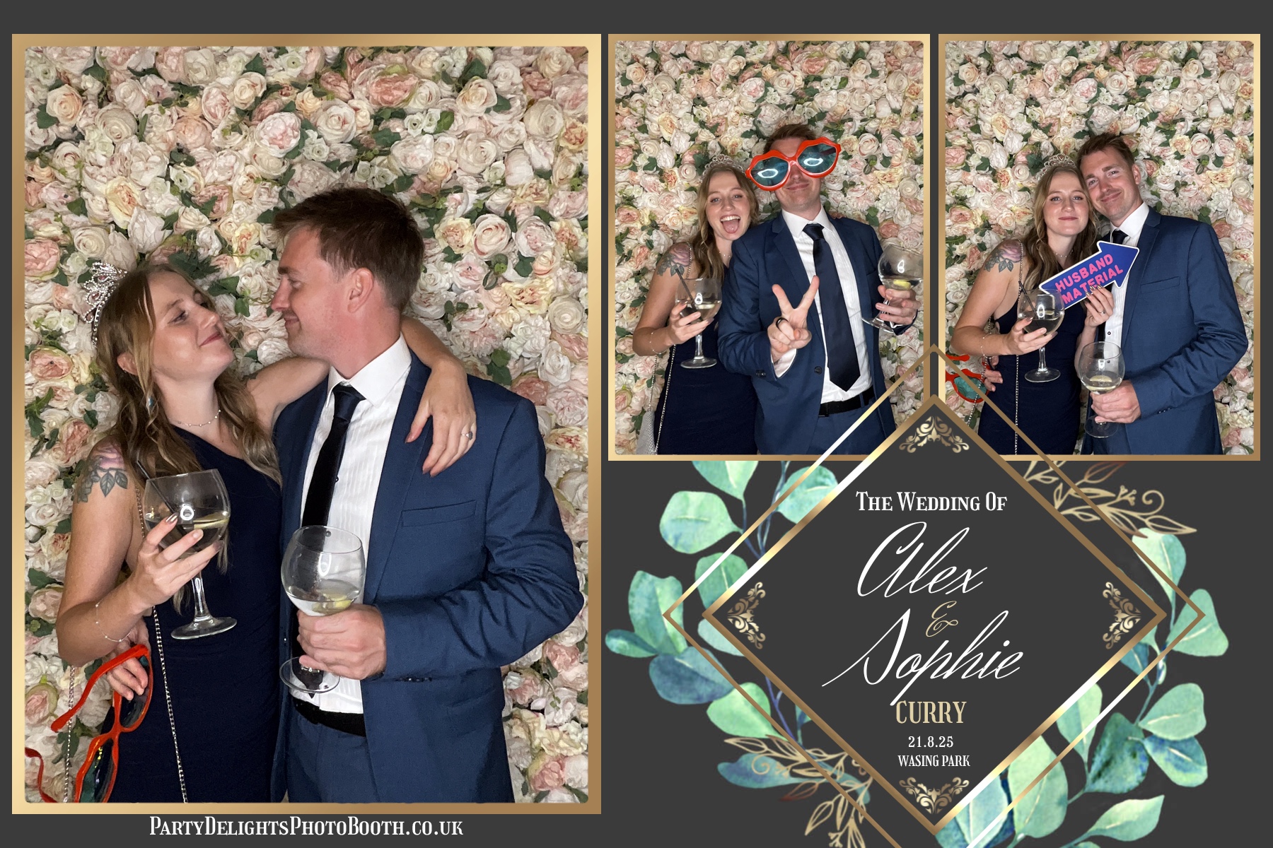 Alex and Sophie's Wedding | View more photos from the event at gallery.partydelightsphotobooth.co.uk/u/PartyDelightsPhotoBooth/Alex-and-Sophies-Wedding-0