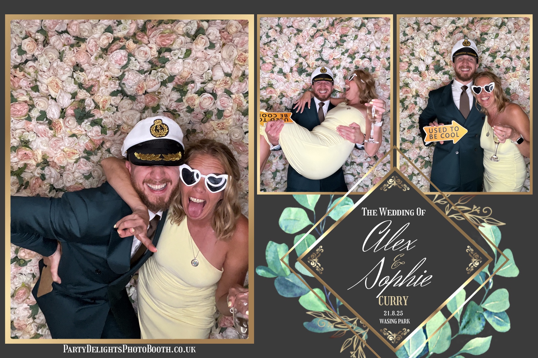 Alex and Sophie's Wedding | View more photos from the event at gallery.partydelightsphotobooth.co.uk/u/PartyDelightsPhotoBooth/Alex-and-Sophies-Wedding-0