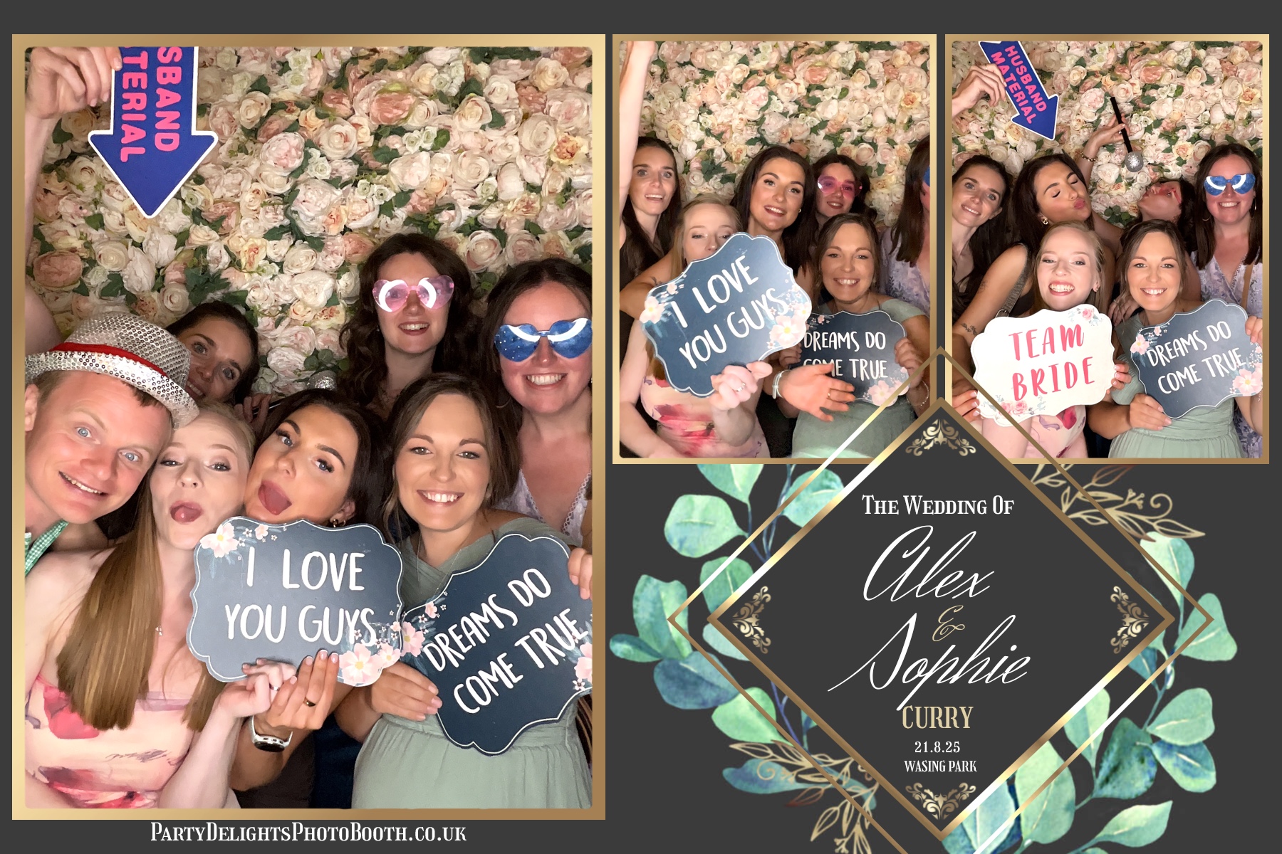 Alex and Sophie's Wedding | View more photos from the event at gallery.partydelightsphotobooth.co.uk/u/PartyDelightsPhotoBooth/Alex-and-Sophies-Wedding-0
