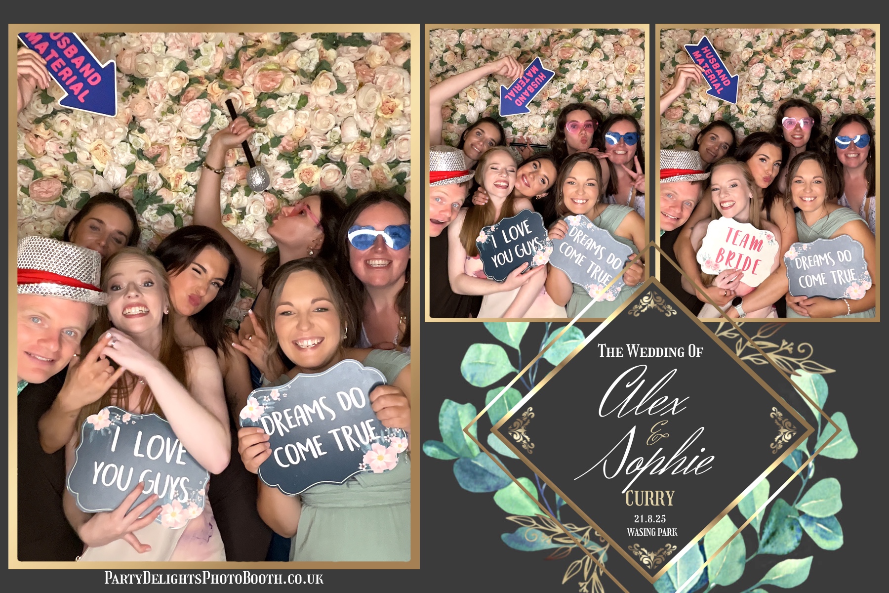Alex and Sophie's Wedding | View more photos from the event at gallery.partydelightsphotobooth.co.uk/u/PartyDelightsPhotoBooth/Alex-and-Sophies-Wedding-0