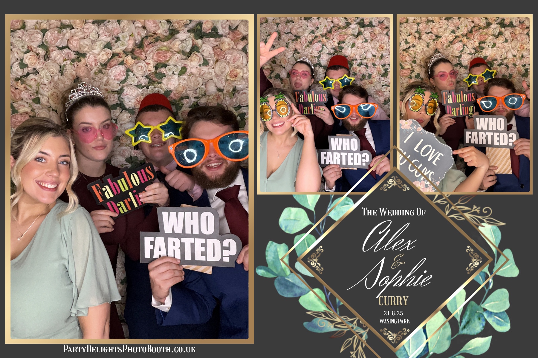 Alex and Sophie's Wedding | View more photos from the event at gallery.partydelightsphotobooth.co.uk/u/PartyDelightsPhotoBooth/Alex-and-Sophies-Wedding-0