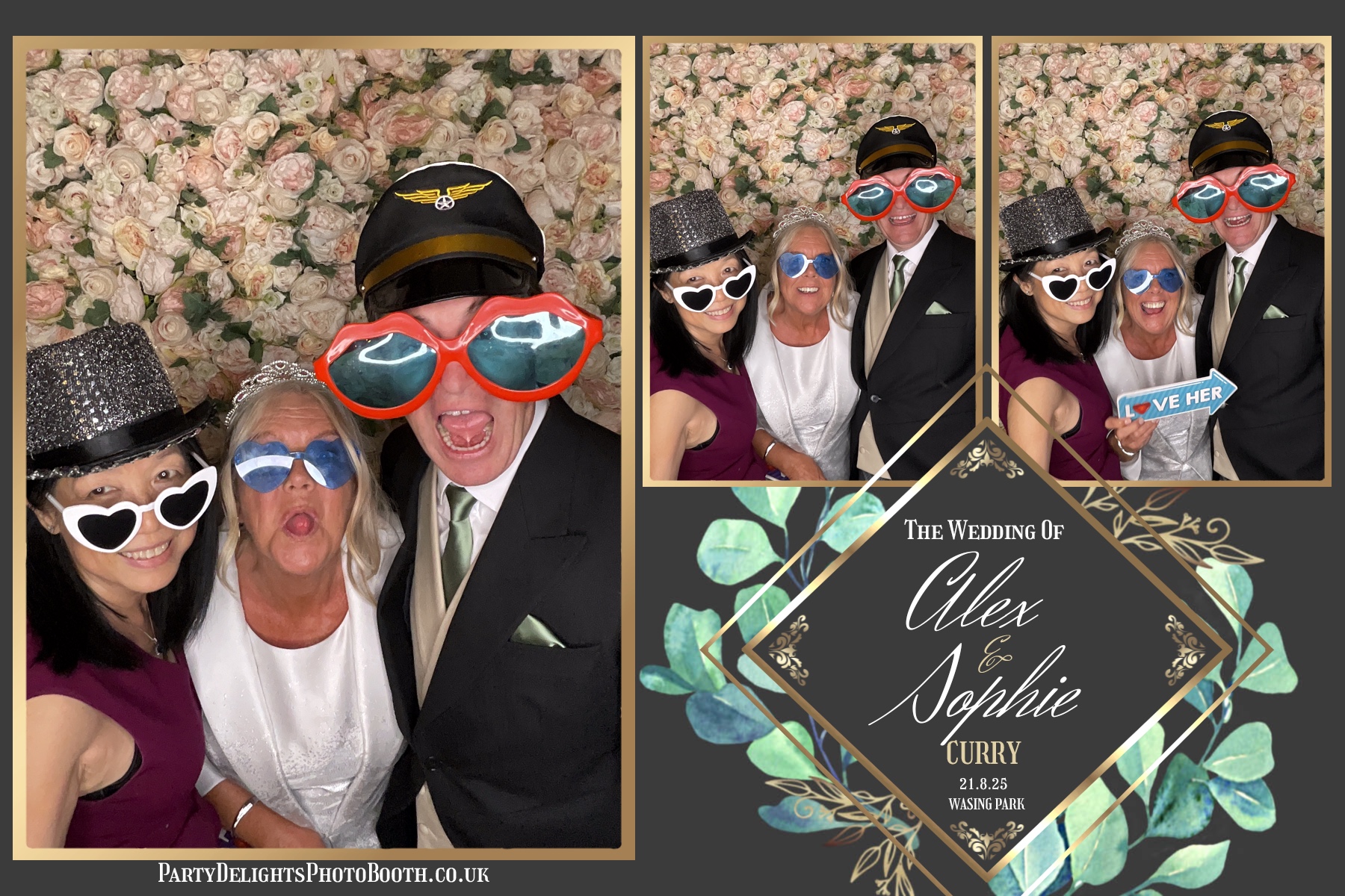 Alex and Sophie's Wedding | View more photos from the event at gallery.partydelightsphotobooth.co.uk/u/PartyDelightsPhotoBooth/Alex-and-Sophies-Wedding-0