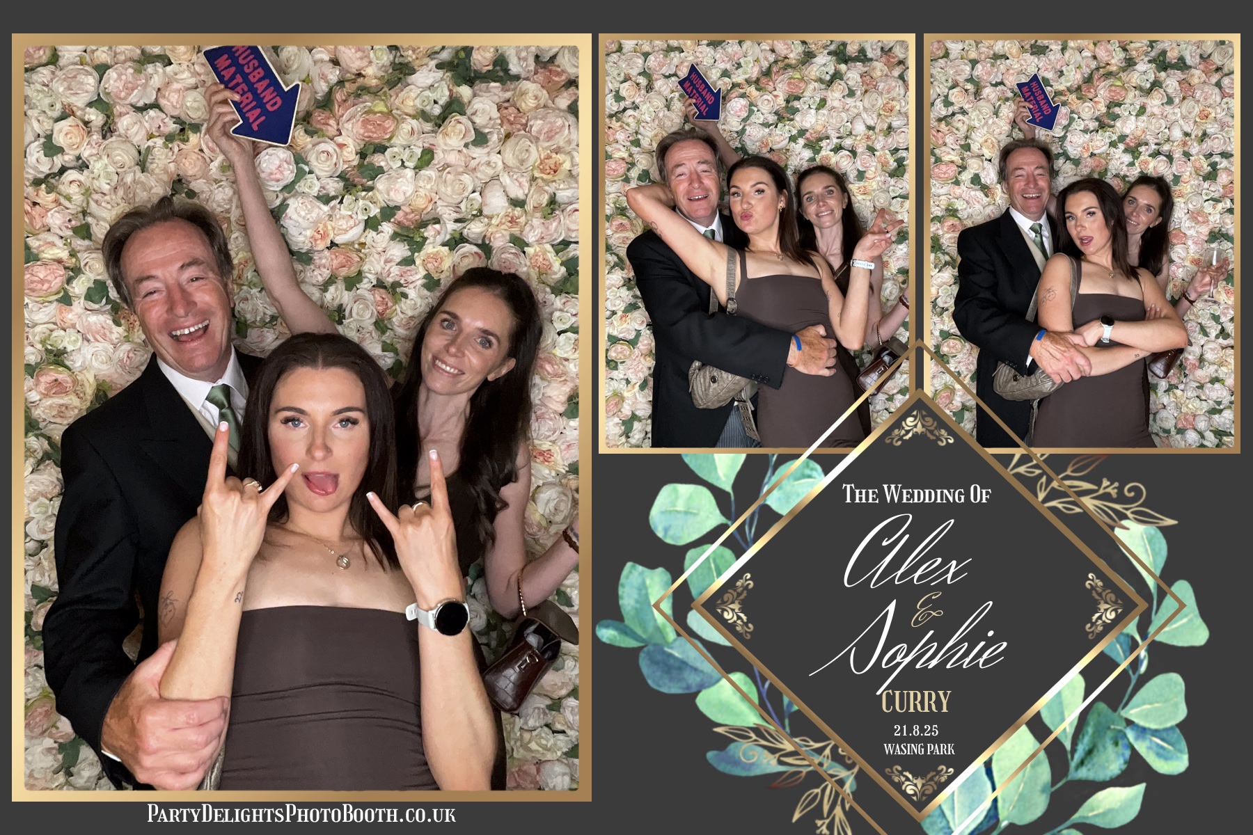 Alex and Sophie's Wedding | View more photos from the event at gallery.partydelightsphotobooth.co.uk/u/PartyDelightsPhotoBooth/Alex-and-Sophies-Wedding-0