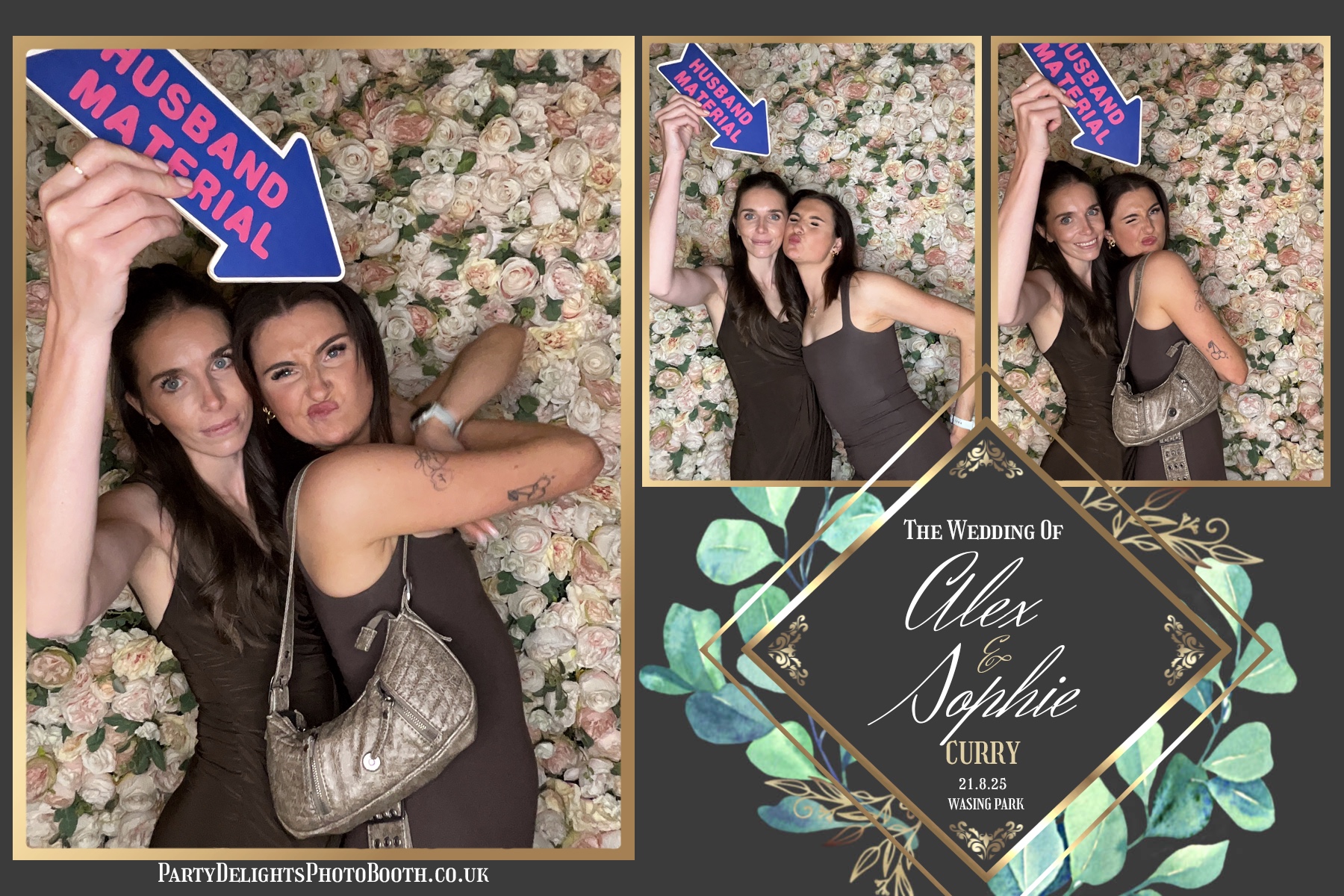 Alex and Sophie's Wedding | View more photos from the event at gallery.partydelightsphotobooth.co.uk/u/PartyDelightsPhotoBooth/Alex-and-Sophies-Wedding-0