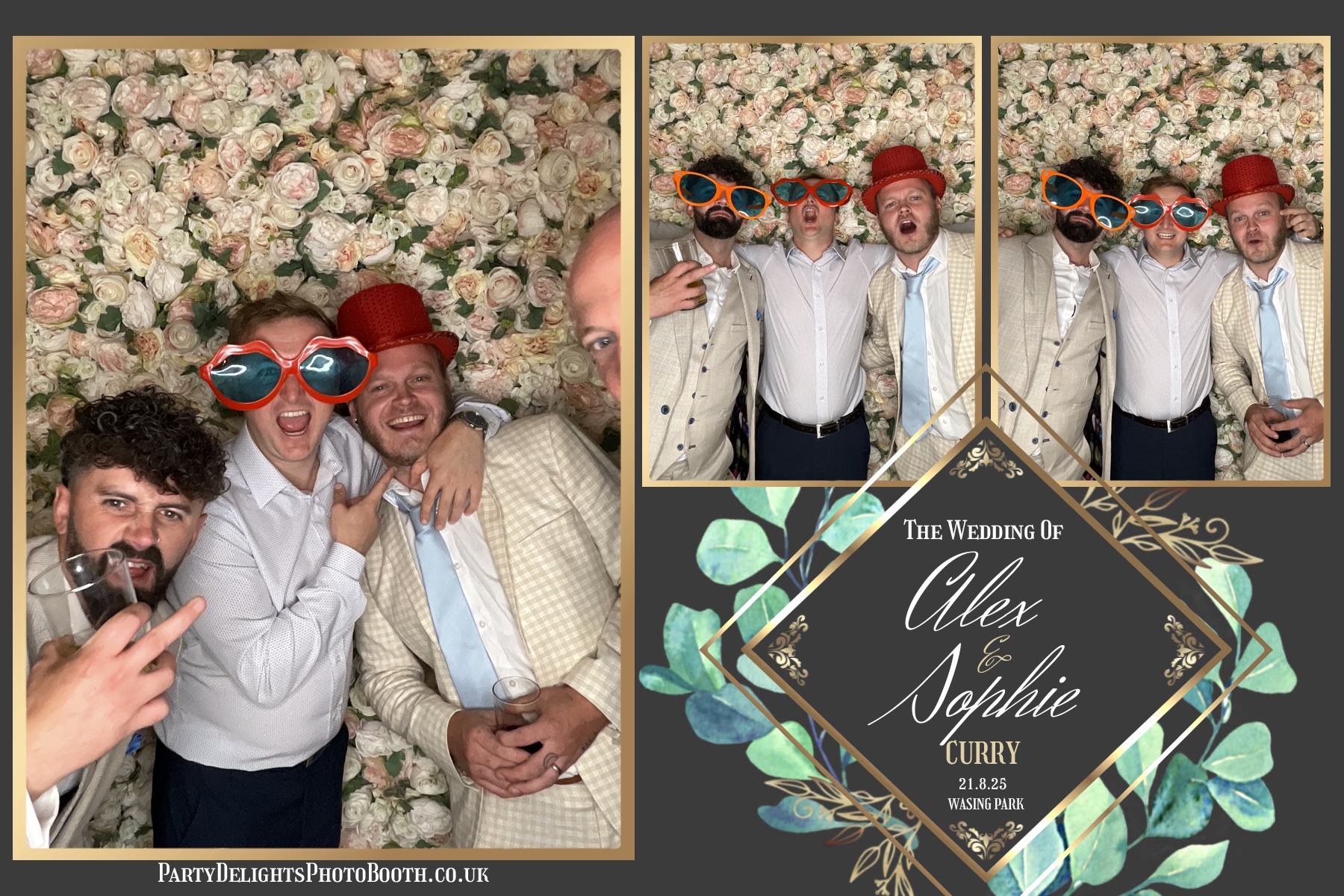 Alex and Sophie's Wedding | View more photos from the event at gallery.partydelightsphotobooth.co.uk/u/PartyDelightsPhotoBooth/Alex-and-Sophies-Wedding-0