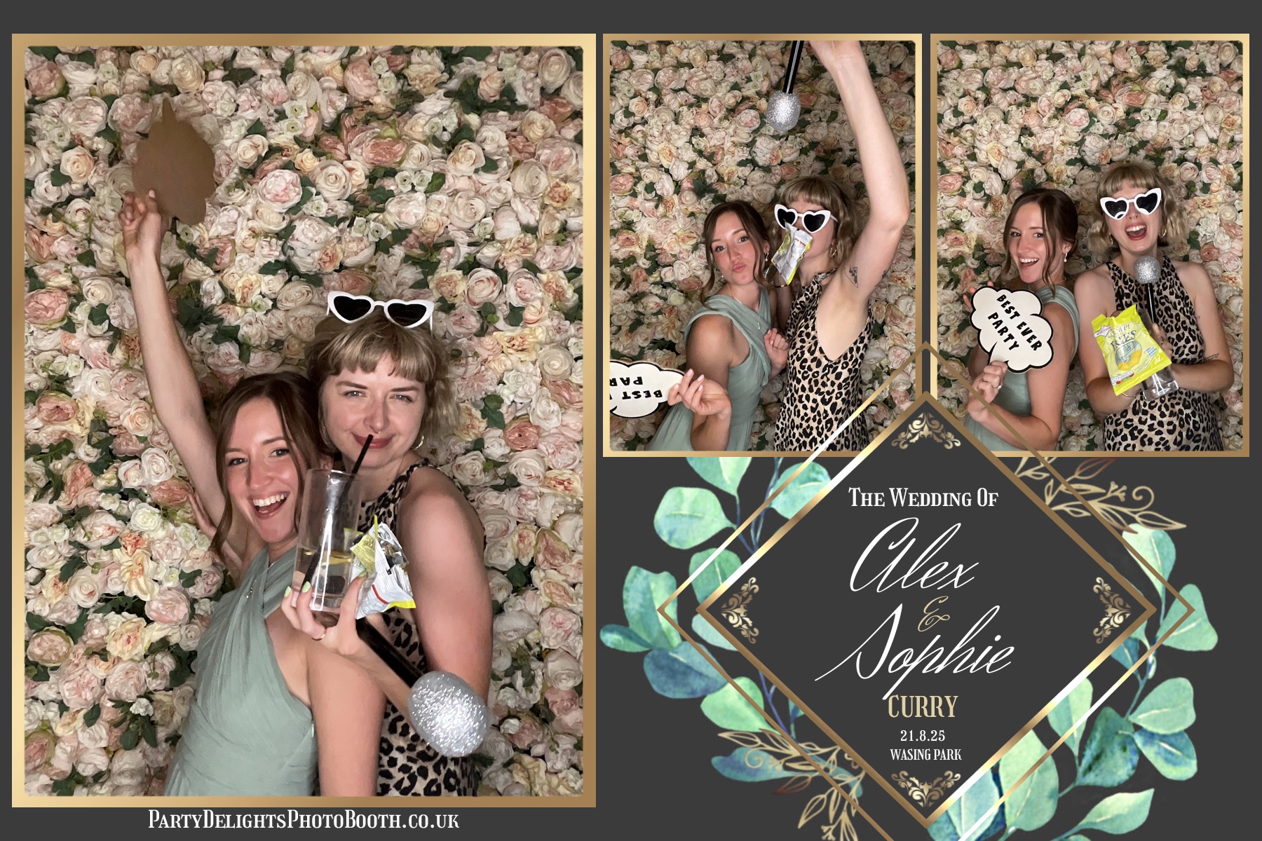 Alex and Sophie's Wedding | View more photos from the event at gallery.partydelightsphotobooth.co.uk/u/PartyDelightsPhotoBooth/Alex-and-Sophies-Wedding-0