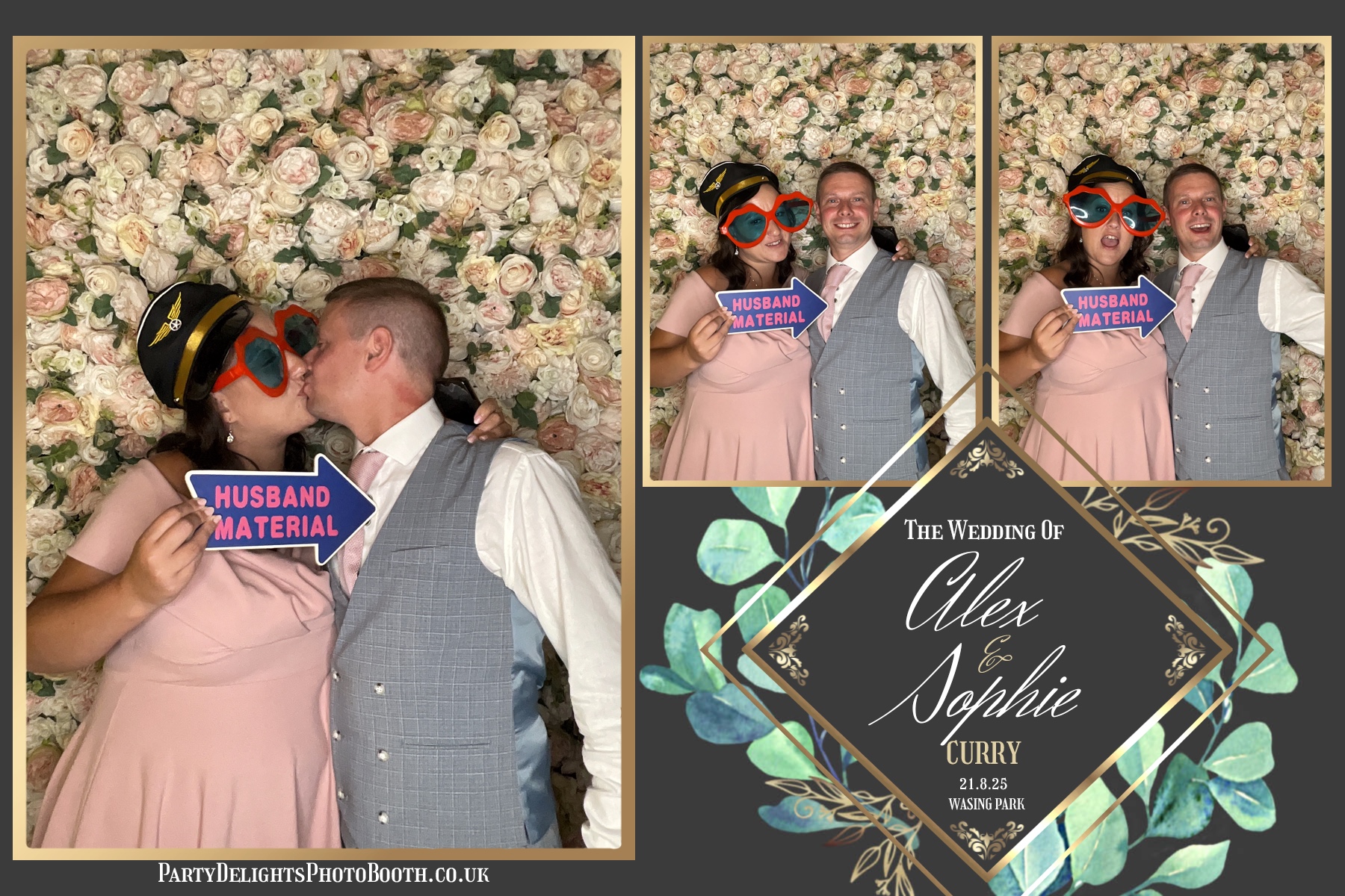Alex and Sophie's Wedding | View more photos from the event at gallery.partydelightsphotobooth.co.uk/u/PartyDelightsPhotoBooth/Alex-and-Sophies-Wedding-0