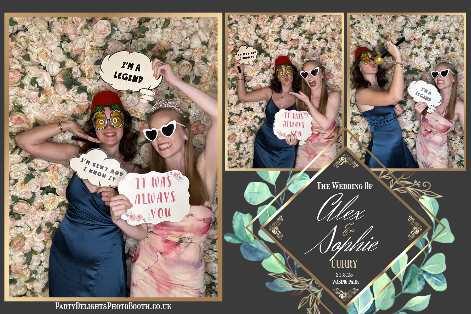 Alex and Sophie's Wedding | View more photos from the event at gallery.partydelightsphotobooth.co.uk/u/PartyDelightsPhotoBooth/Alex-and-Sophies-Wedding-0