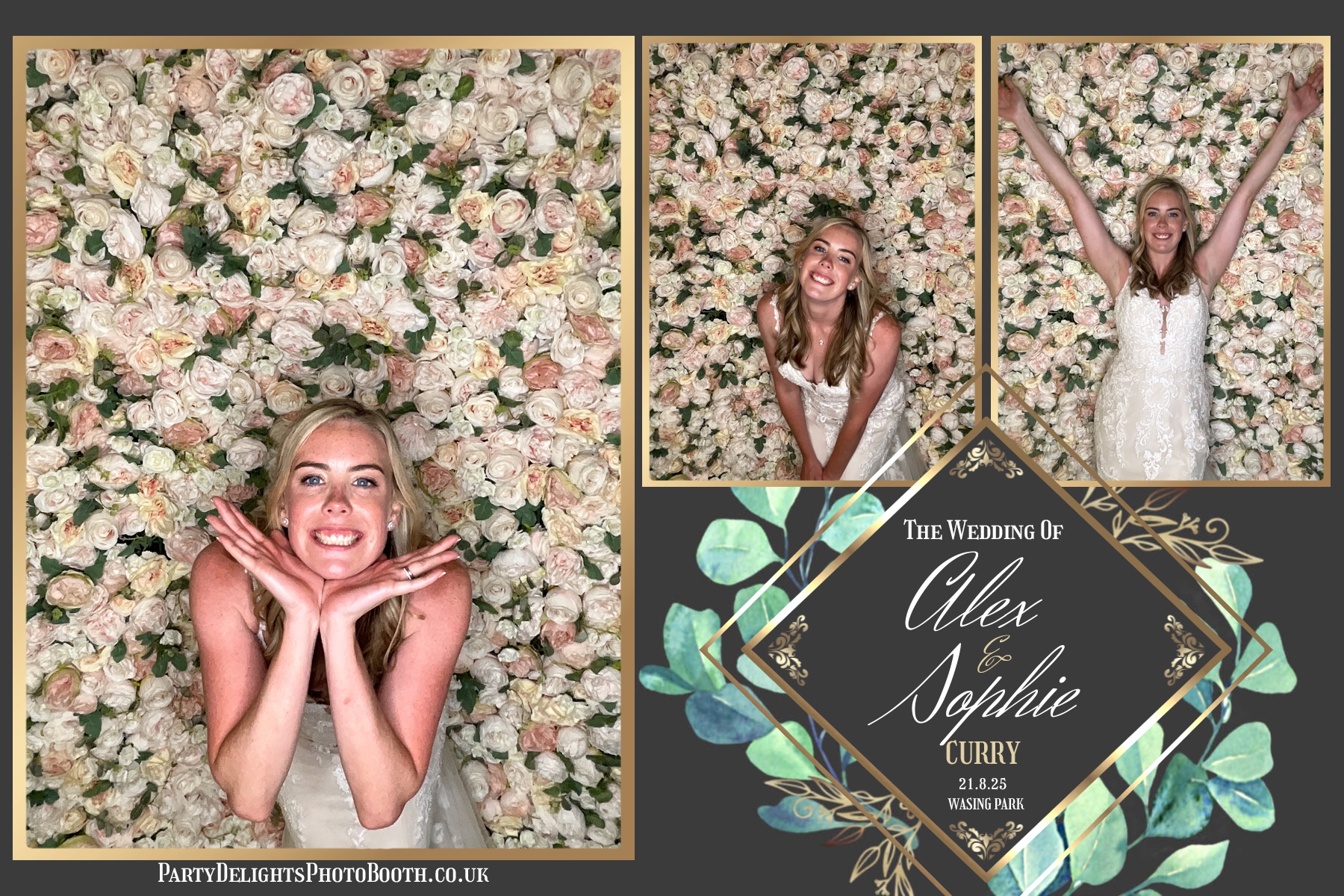 Alex and Sophie's Wedding | View more photos from the event at gallery.partydelightsphotobooth.co.uk/u/PartyDelightsPhotoBooth/Alex-and-Sophies-Wedding-0