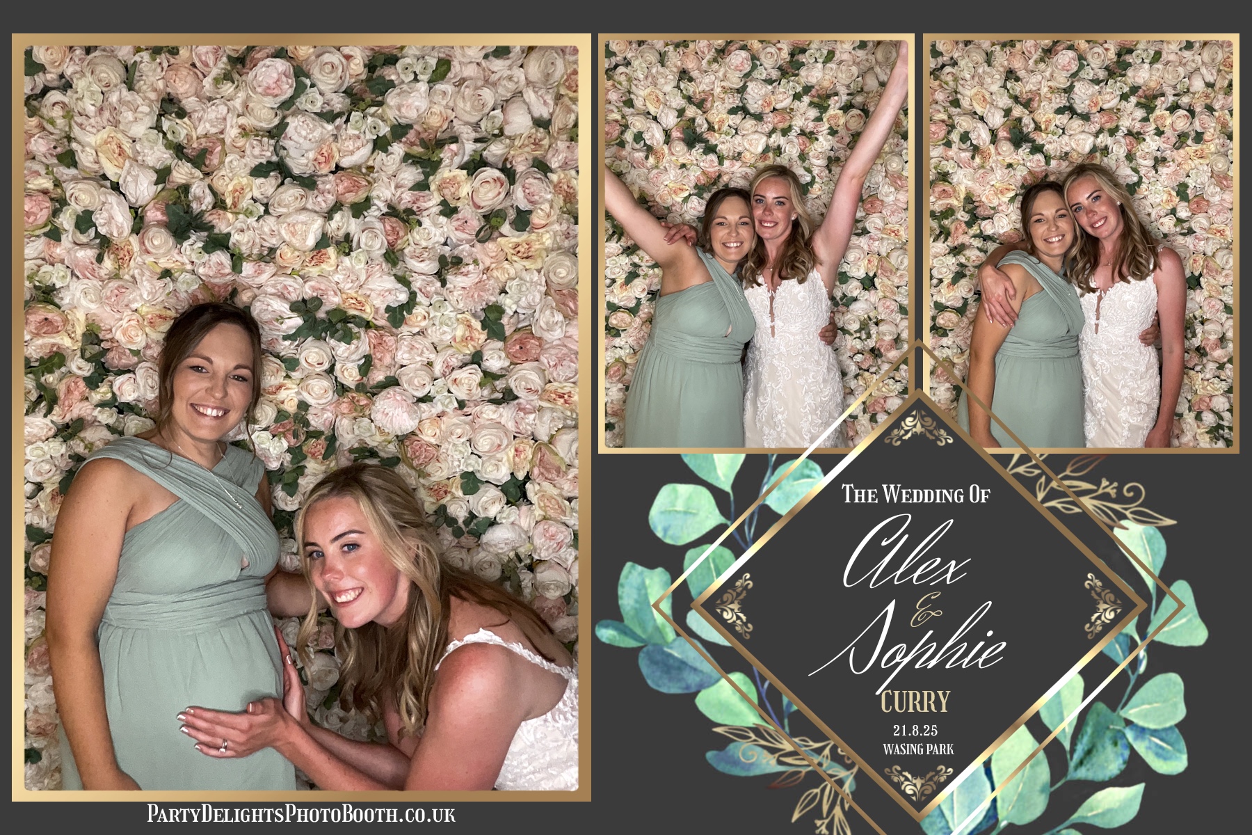 Alex and Sophie's Wedding | View more photos from the event at gallery.partydelightsphotobooth.co.uk/u/PartyDelightsPhotoBooth/Alex-and-Sophies-Wedding-0
