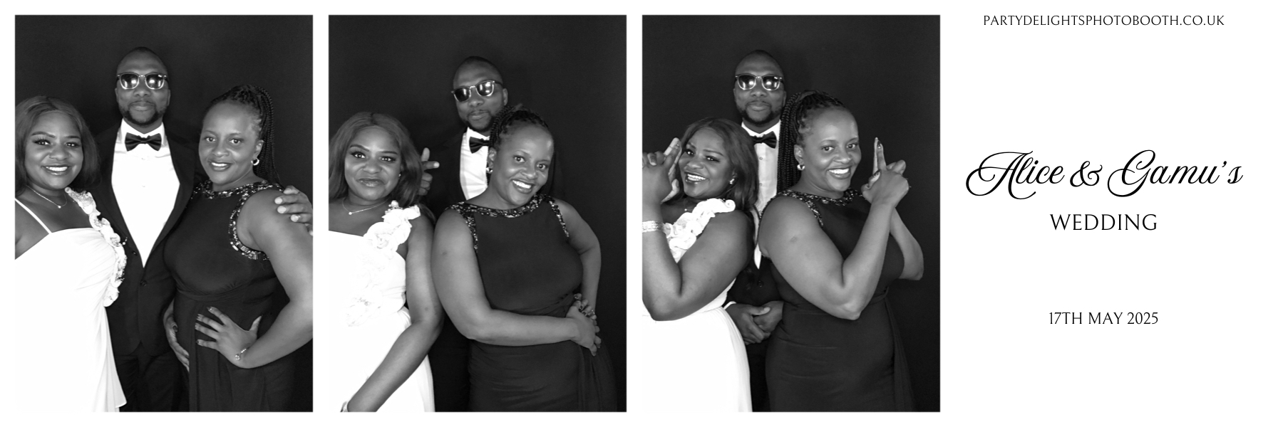 Alice & Gamu’s Wedding | View more photos from the event at gallery.partydelightsphotobooth.co.uk/u/PartyDelightsPhotoBooth/Alice-Gamu’s-Wedding