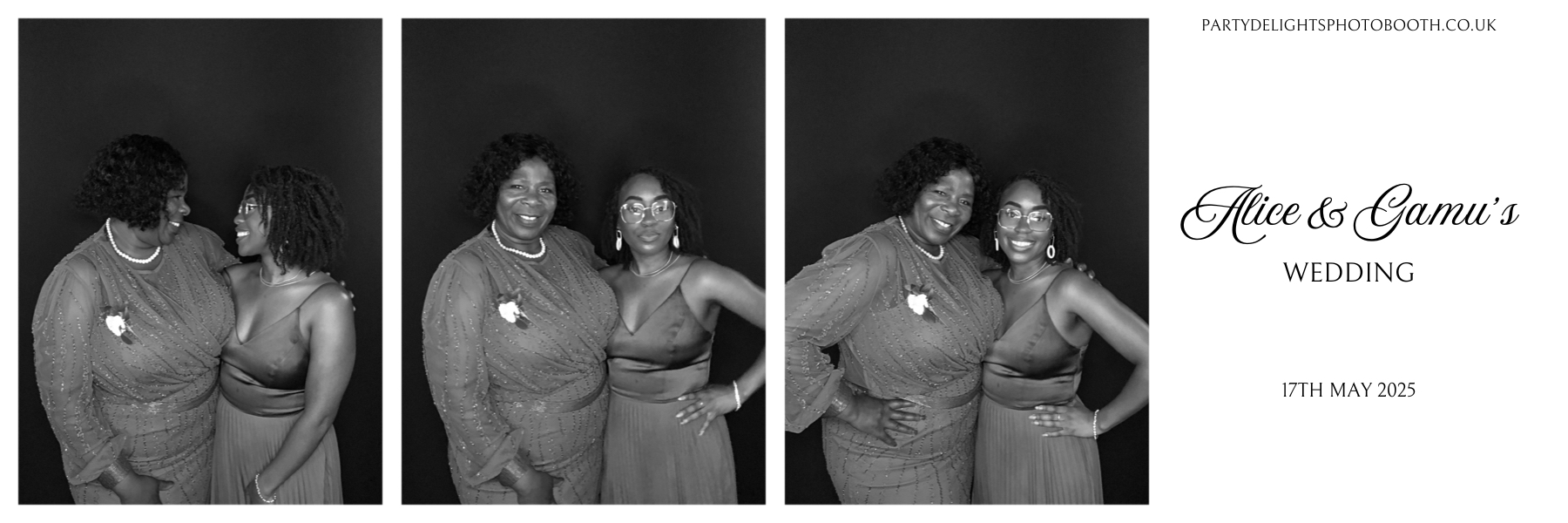 Alice & Gamu’s Wedding | View more photos from the event at gallery.partydelightsphotobooth.co.uk/u/PartyDelightsPhotoBooth/Alice-Gamu’s-Wedding