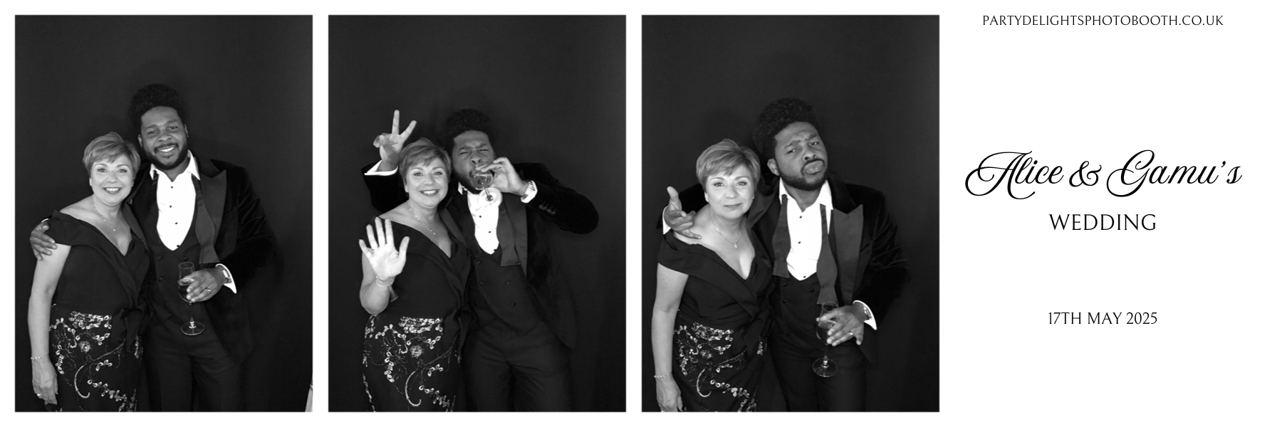 Alice & Gamu’s Wedding | View more photos from the event at gallery.partydelightsphotobooth.co.uk/u/PartyDelightsPhotoBooth/Alice-Gamu’s-Wedding