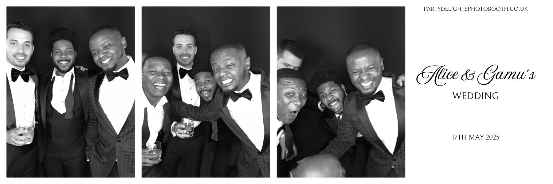 Alice & Gamu’s Wedding | View more photos from the event at gallery.partydelightsphotobooth.co.uk/u/PartyDelightsPhotoBooth/Alice-Gamu’s-Wedding