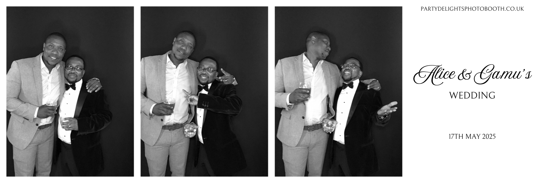 Alice & Gamu’s Wedding | View more photos from the event at gallery.partydelightsphotobooth.co.uk/u/PartyDelightsPhotoBooth/Alice-Gamu’s-Wedding