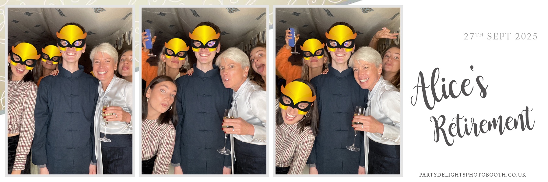 Alice's retirement party | View more photos from the event at gallery.partydelightsphotobooth.co.uk/u/PartyDelightsPhotoBooth/Alices-retirement-party