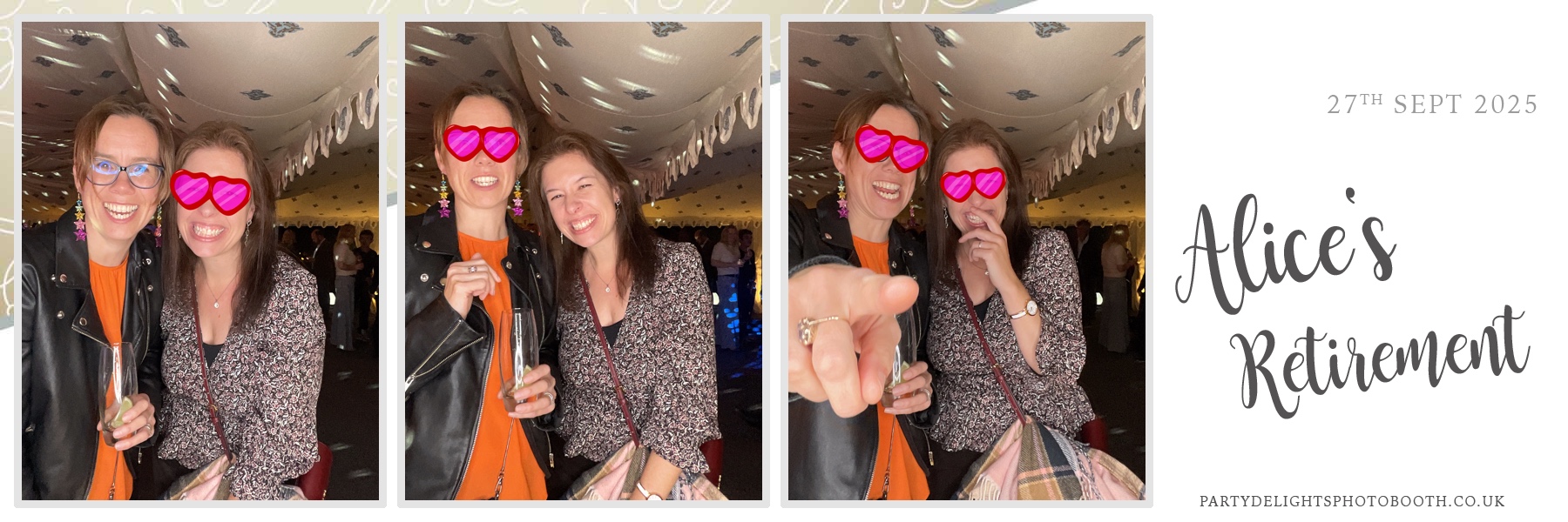 Alice's retirement party | View more photos from the event at gallery.partydelightsphotobooth.co.uk/u/PartyDelightsPhotoBooth/Alices-retirement-party
