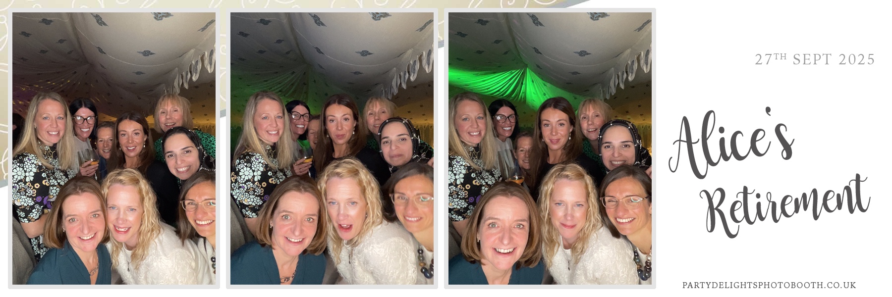 Alice's retirement party | View more photos from the event at gallery.partydelightsphotobooth.co.uk/u/PartyDelightsPhotoBooth/Alices-retirement-party