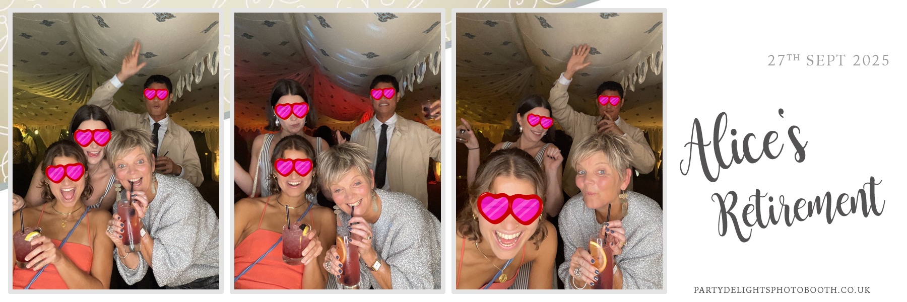 Alice's retirement party | View more photos from the event at gallery.partydelightsphotobooth.co.uk/u/PartyDelightsPhotoBooth/Alices-retirement-party
