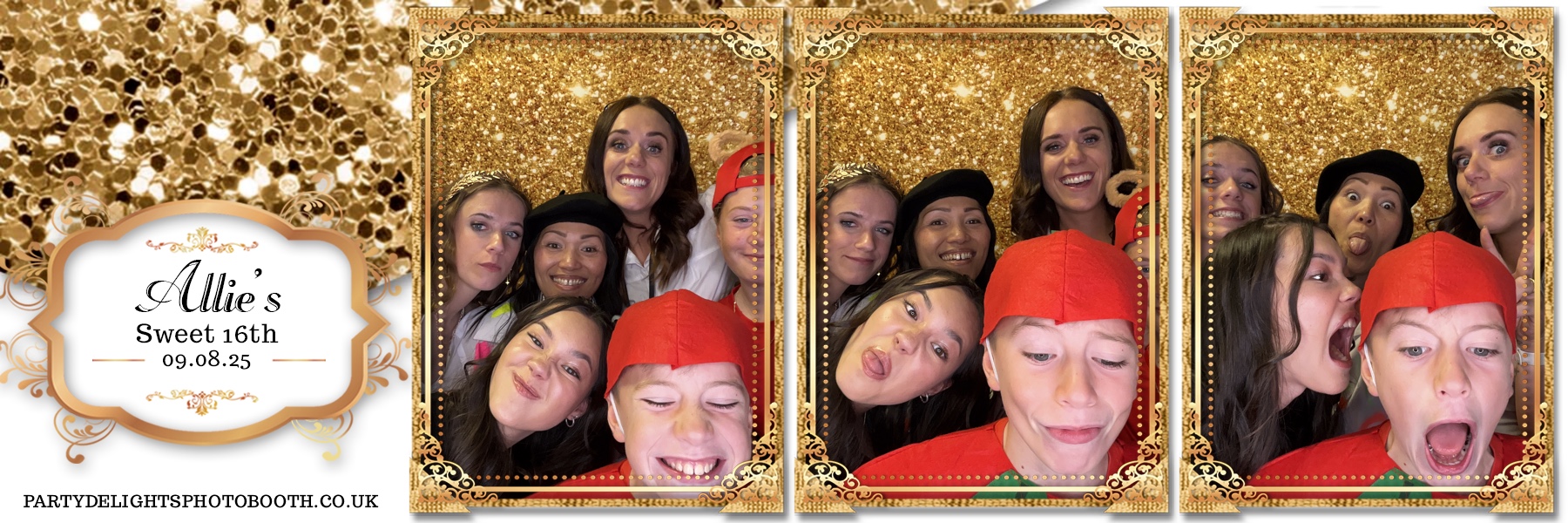 Allies 16th | View more photos from the event at gallery.partydelightsphotobooth.co.uk/u/PartyDelightsPhotoBooth/Allies-16th