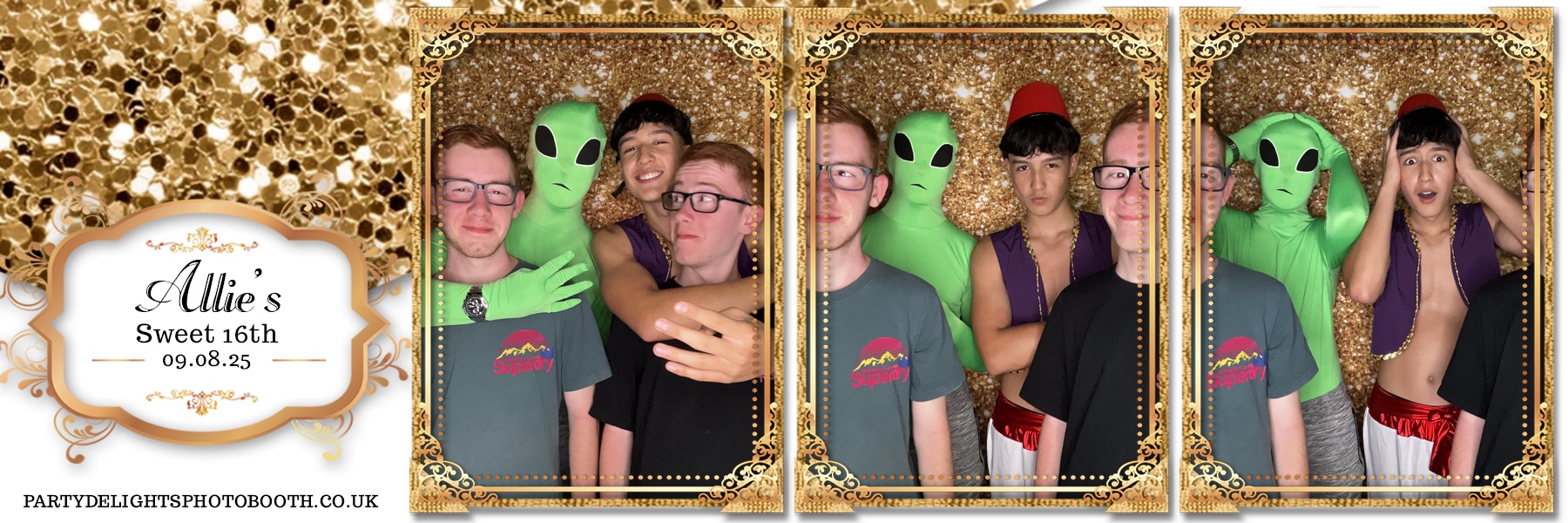 Allies 16th | View more photos from the event at gallery.partydelightsphotobooth.co.uk/u/PartyDelightsPhotoBooth/Allies-16th