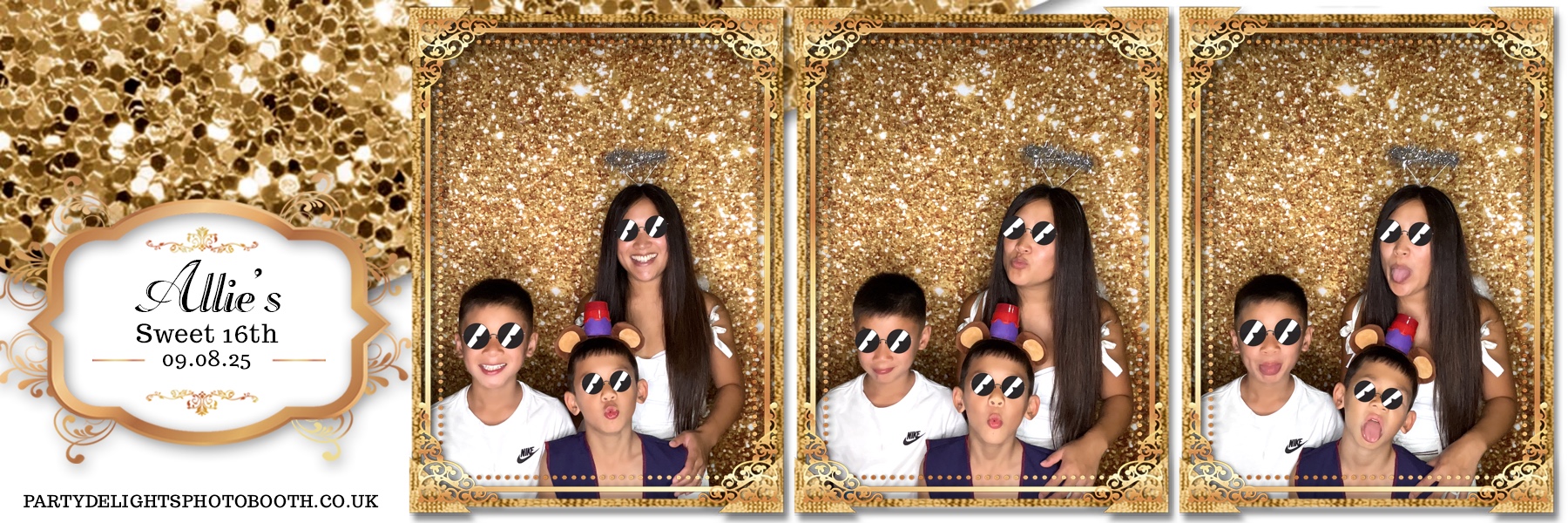 Allies 16th | View more photos from the event at gallery.partydelightsphotobooth.co.uk/u/PartyDelightsPhotoBooth/Allies-16th